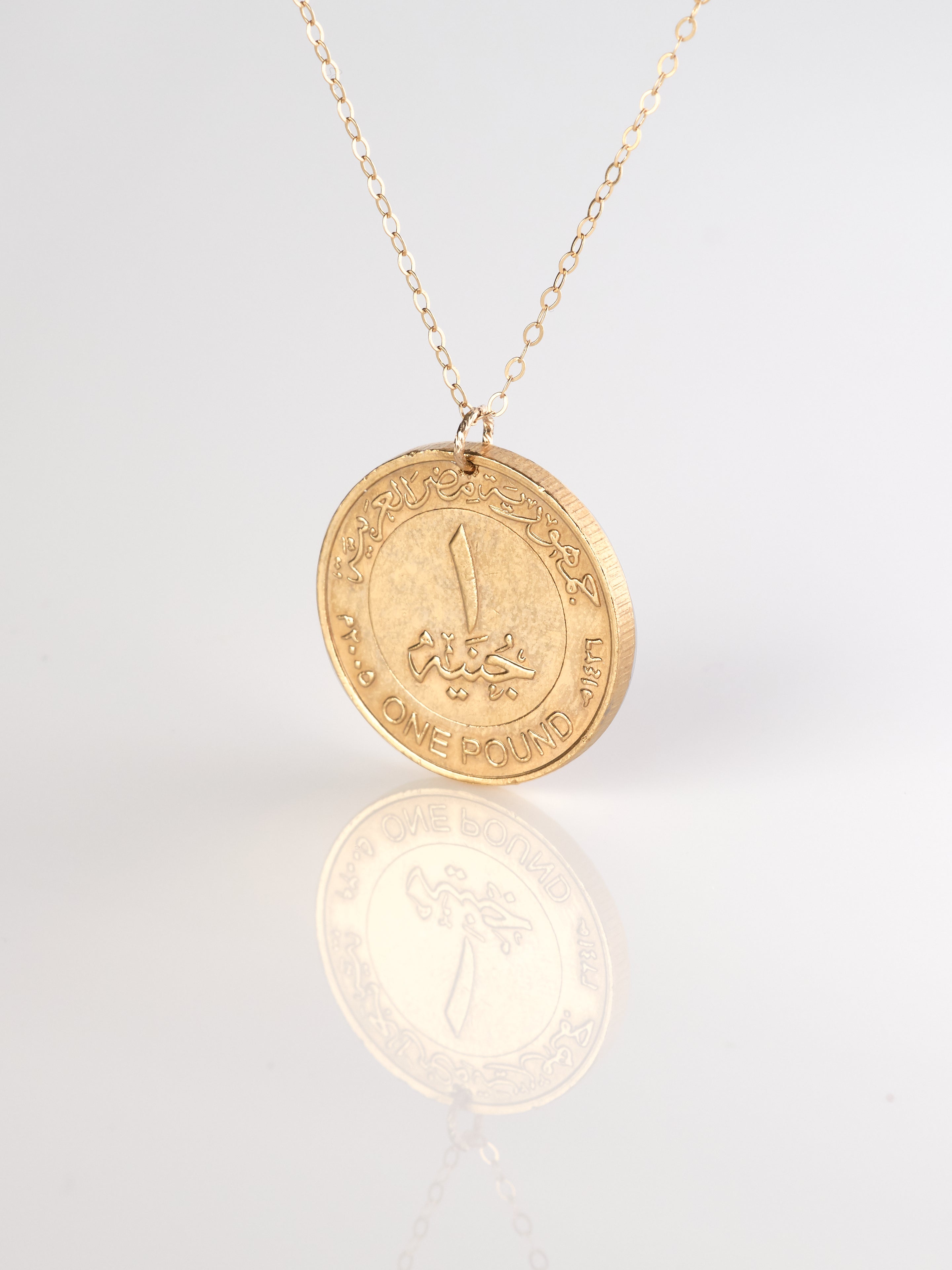 Egypt | Pharaoh Coin Necklace
