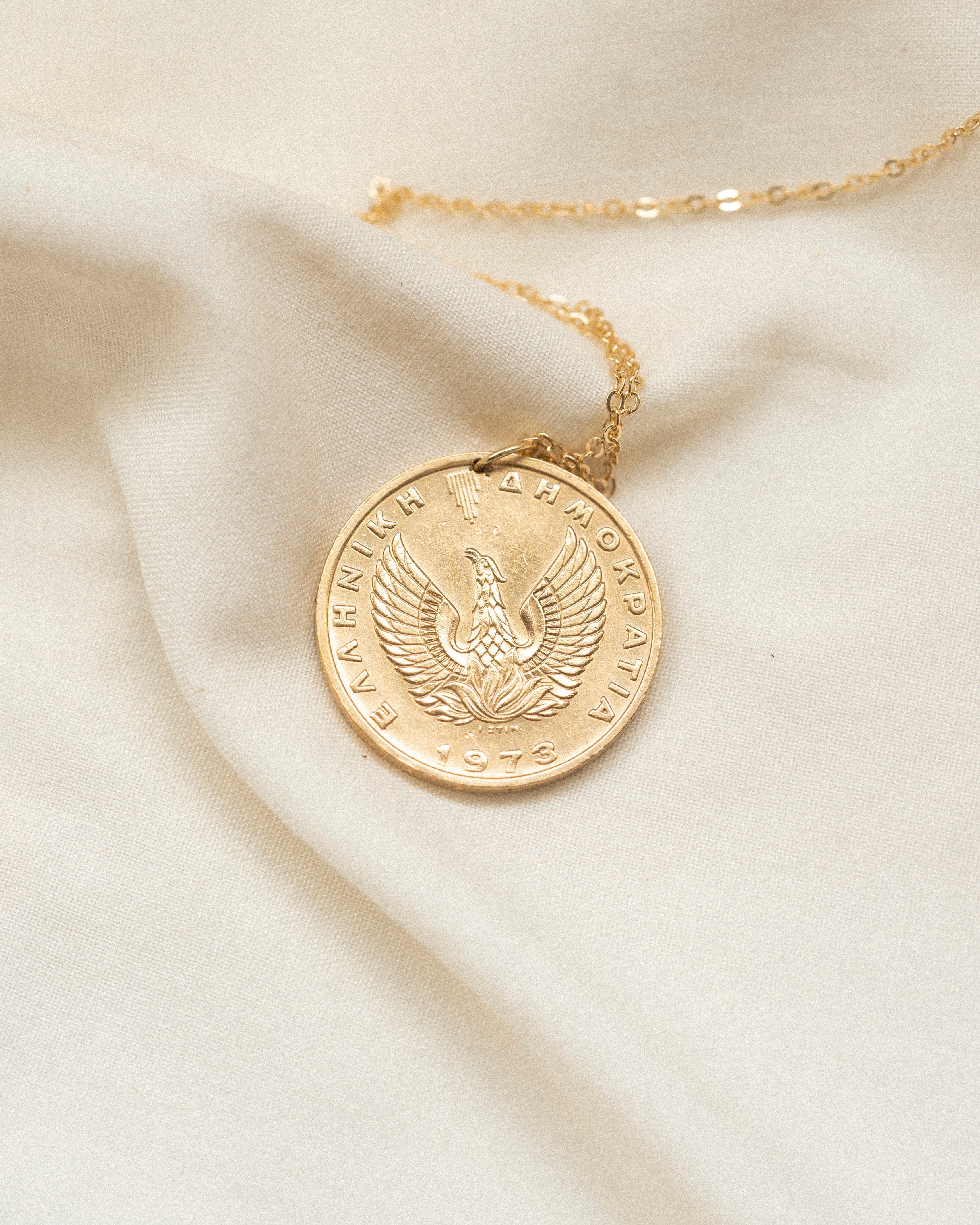 Greece | Athena Coin Necklace