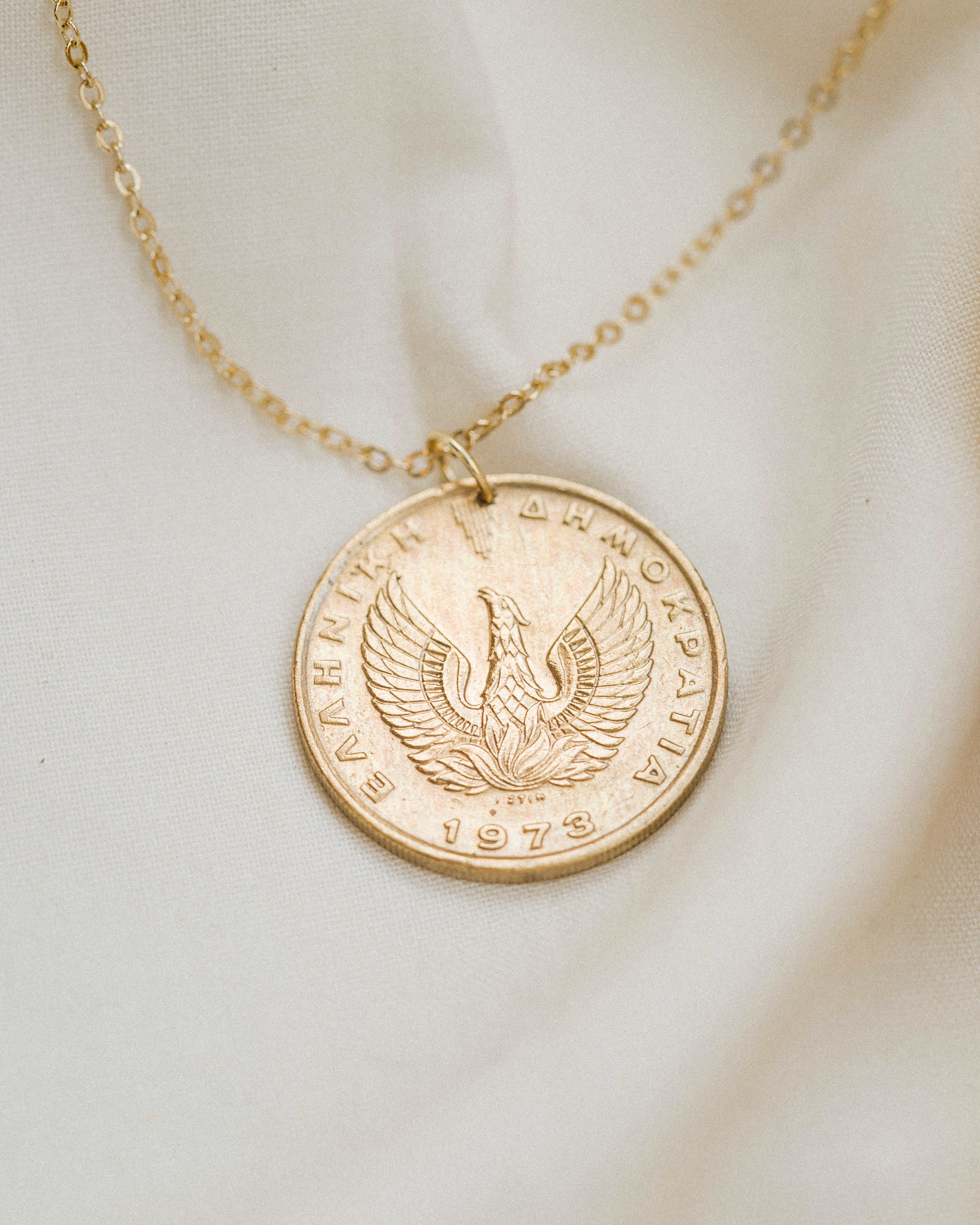 Greece | Pegasus Coin Necklace