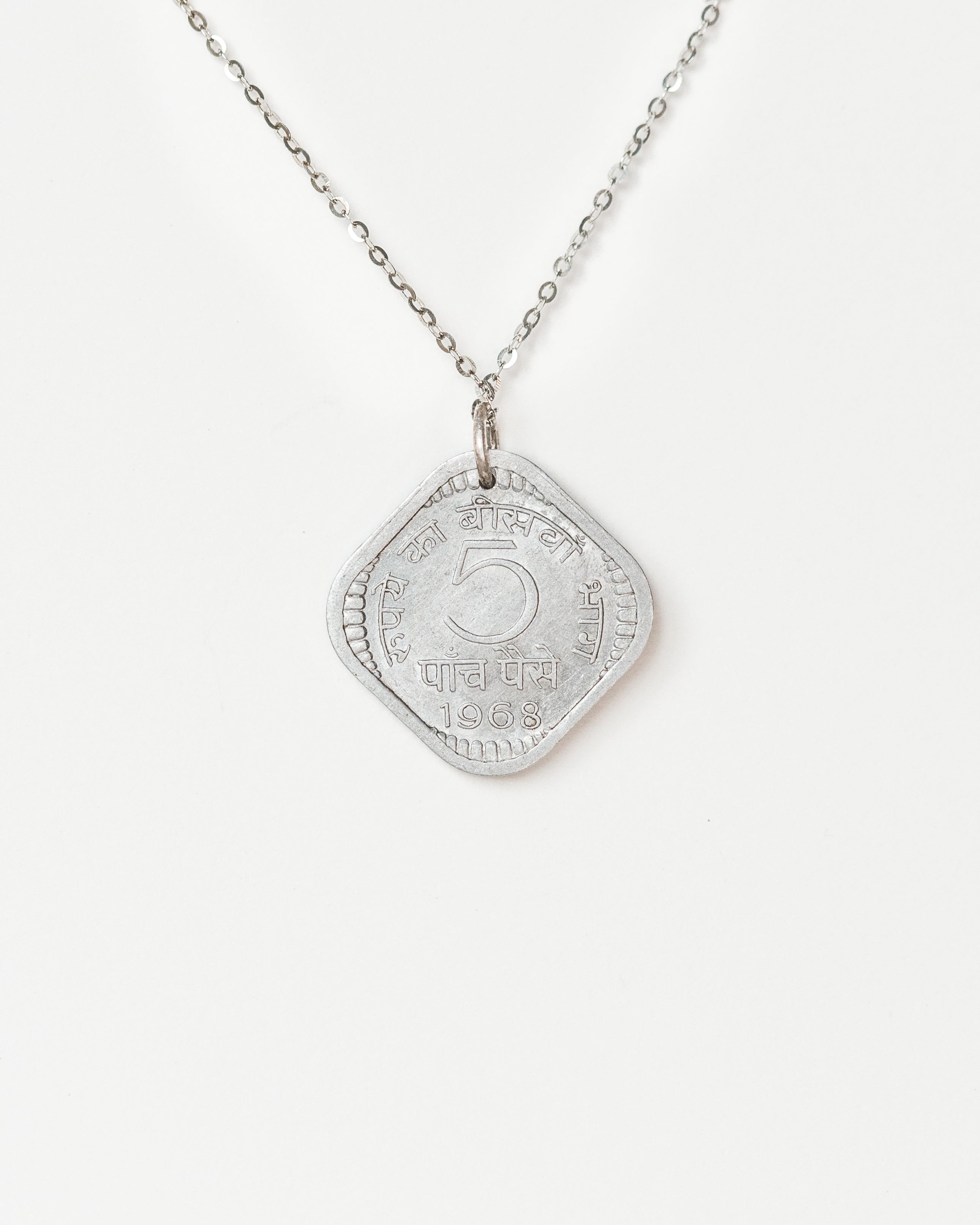 India | Diamond Coin Necklace