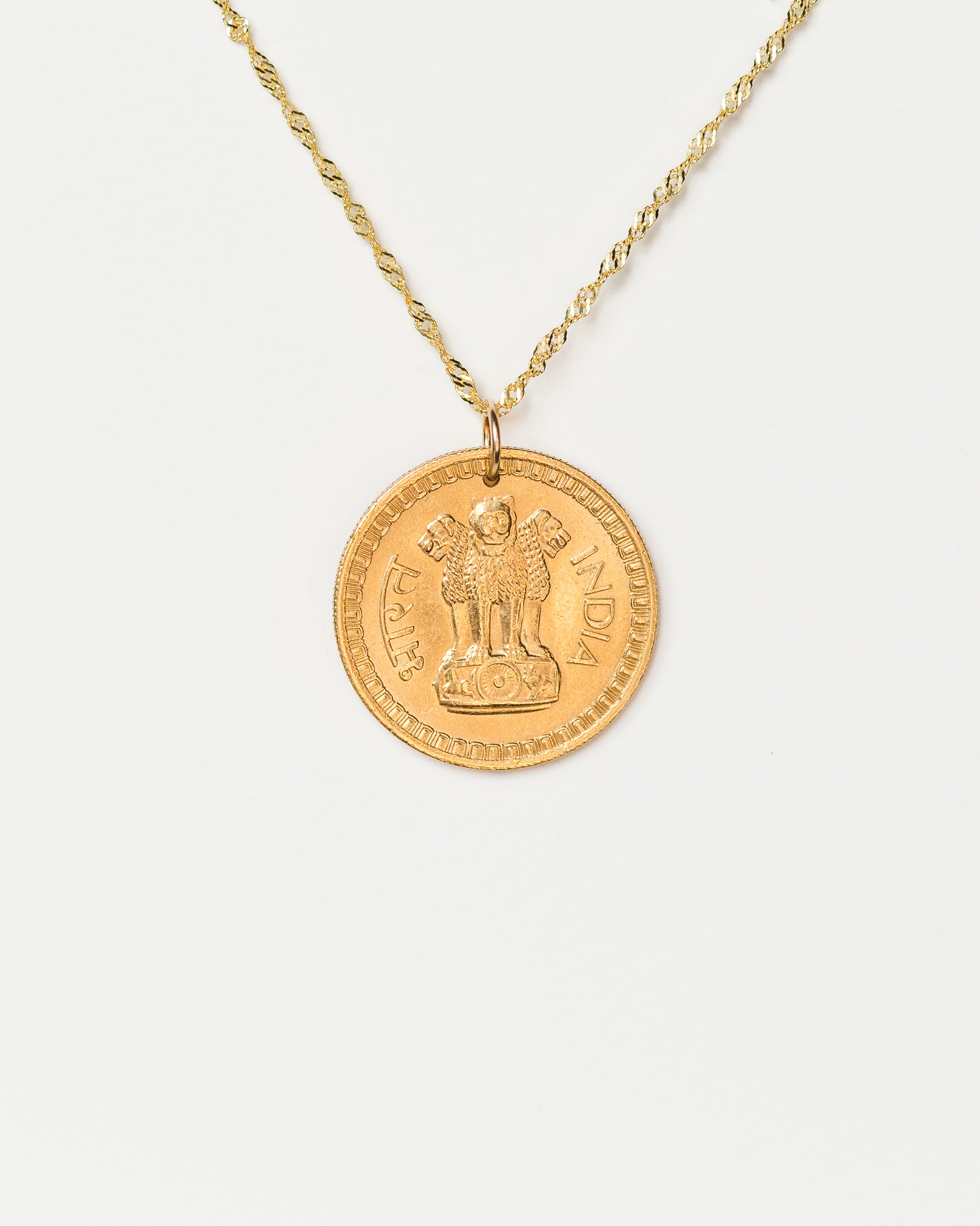 India | Medallion Coin Necklace