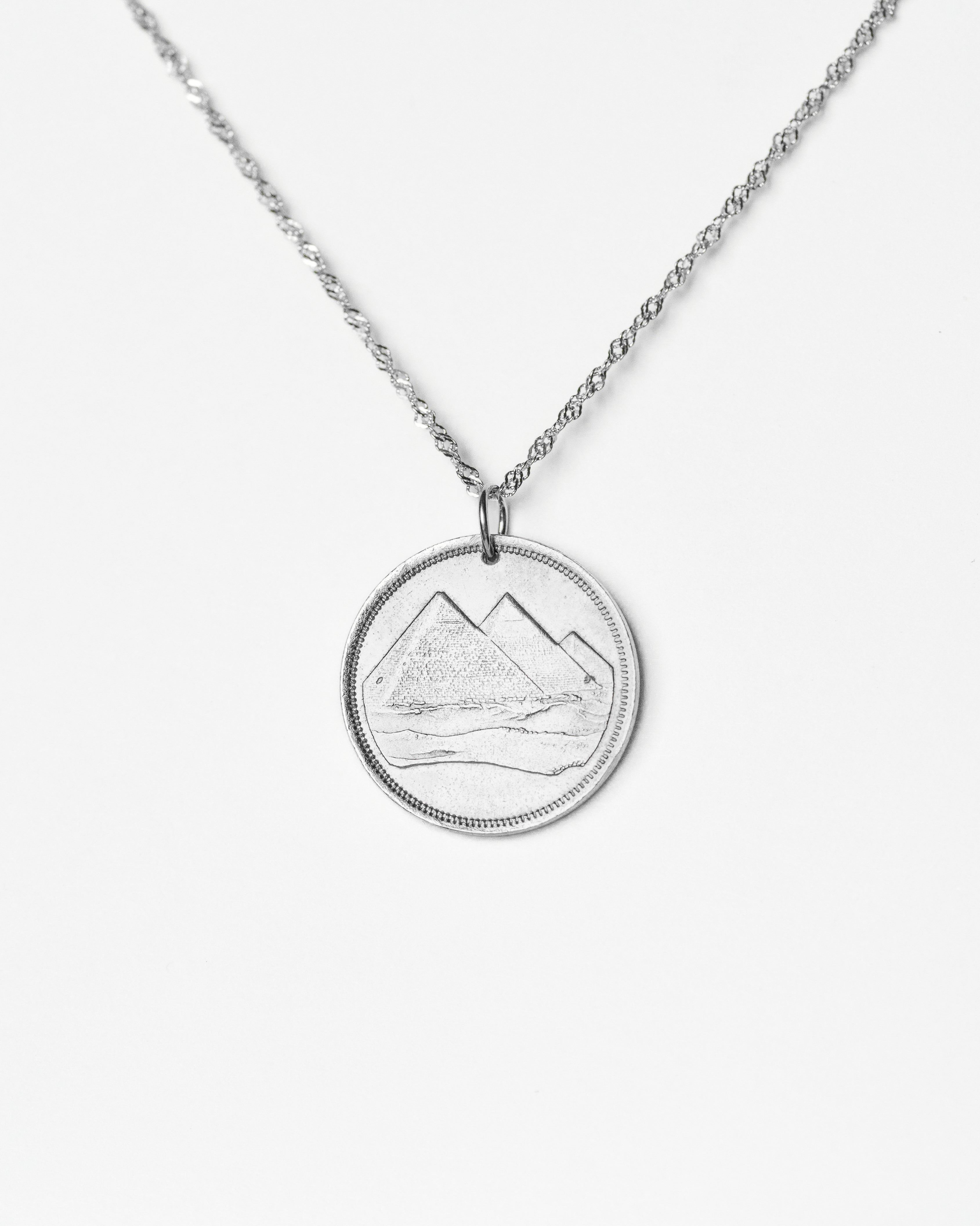 Egypt | Pyramids Coin Necklace