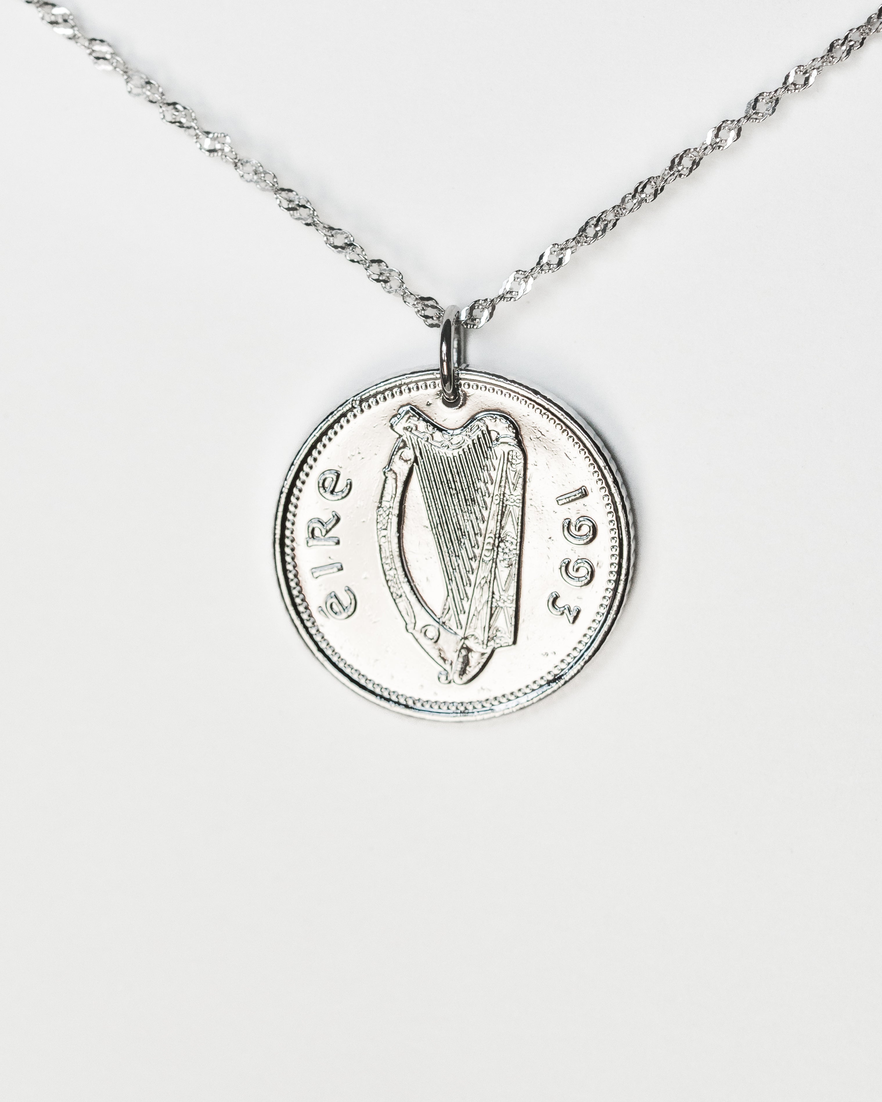 Ireland | Harp Coin Necklace