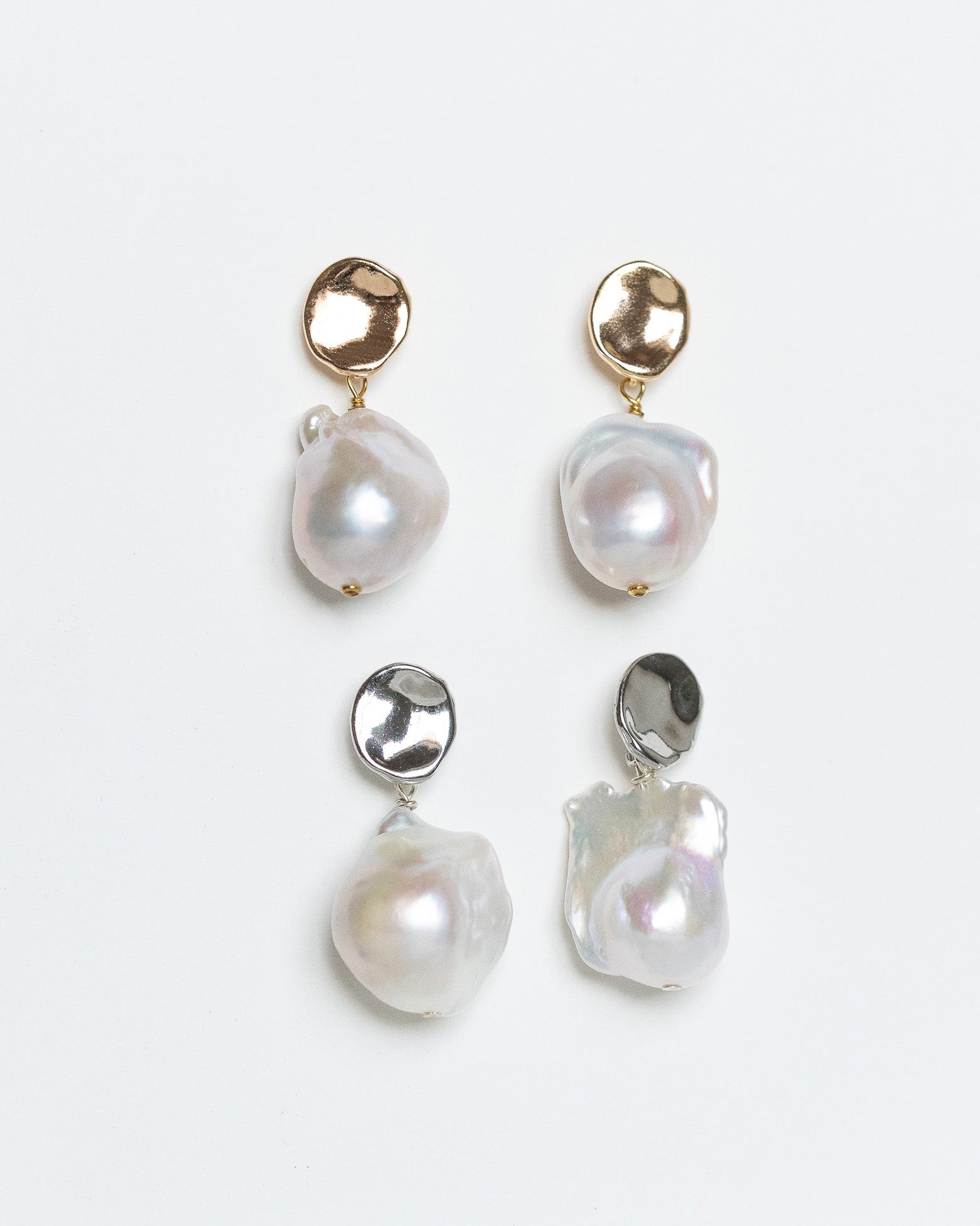 Morgana Midi Pearl Earrings