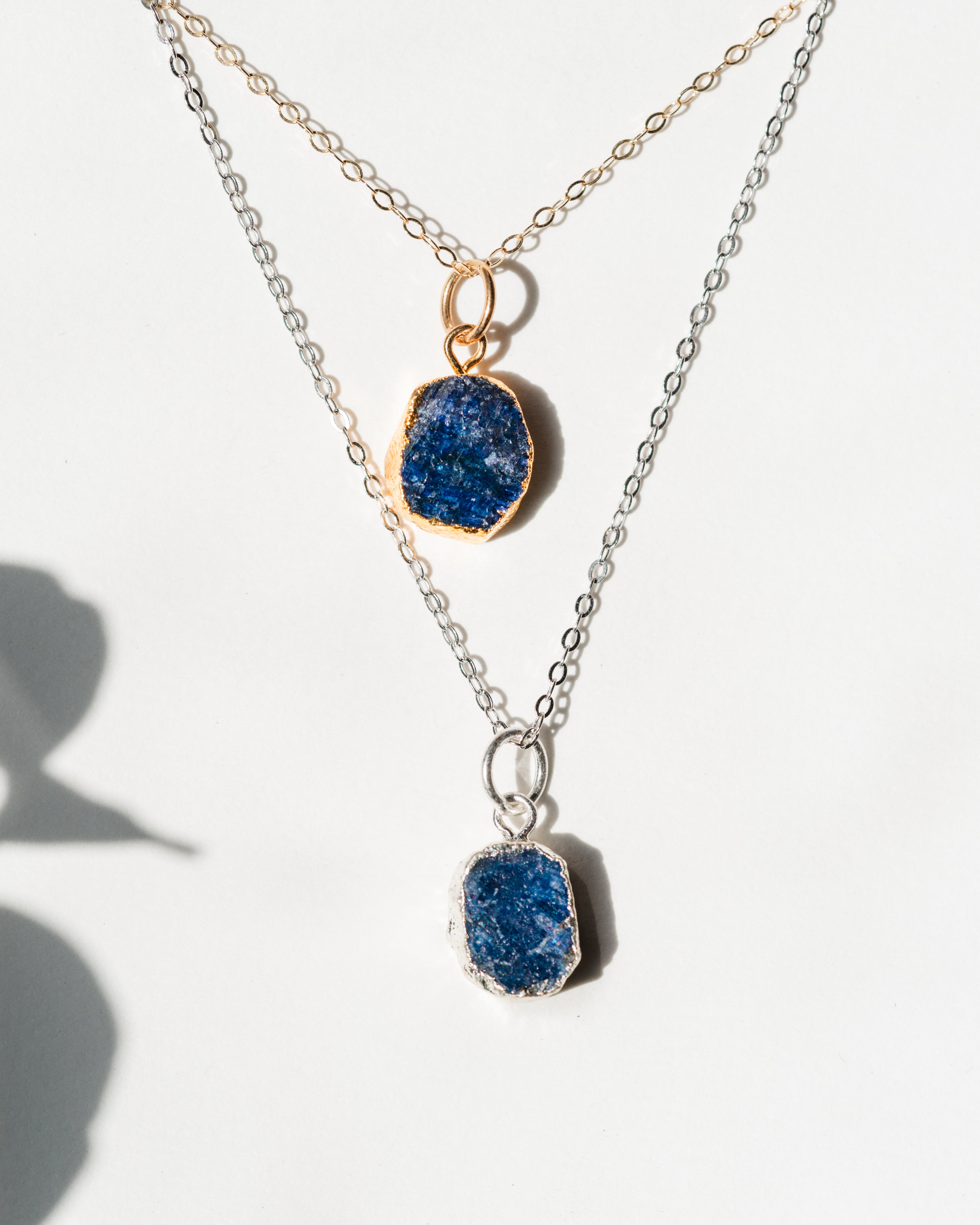 September Birthstone | Sapphire Necklace