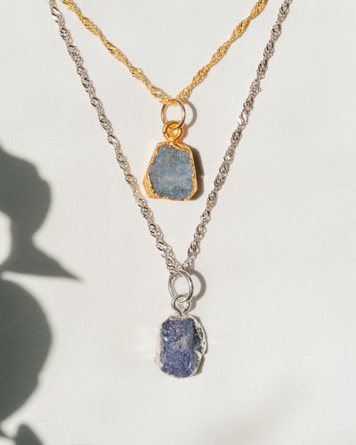 Tanzanite Necklace | December Birthstone
