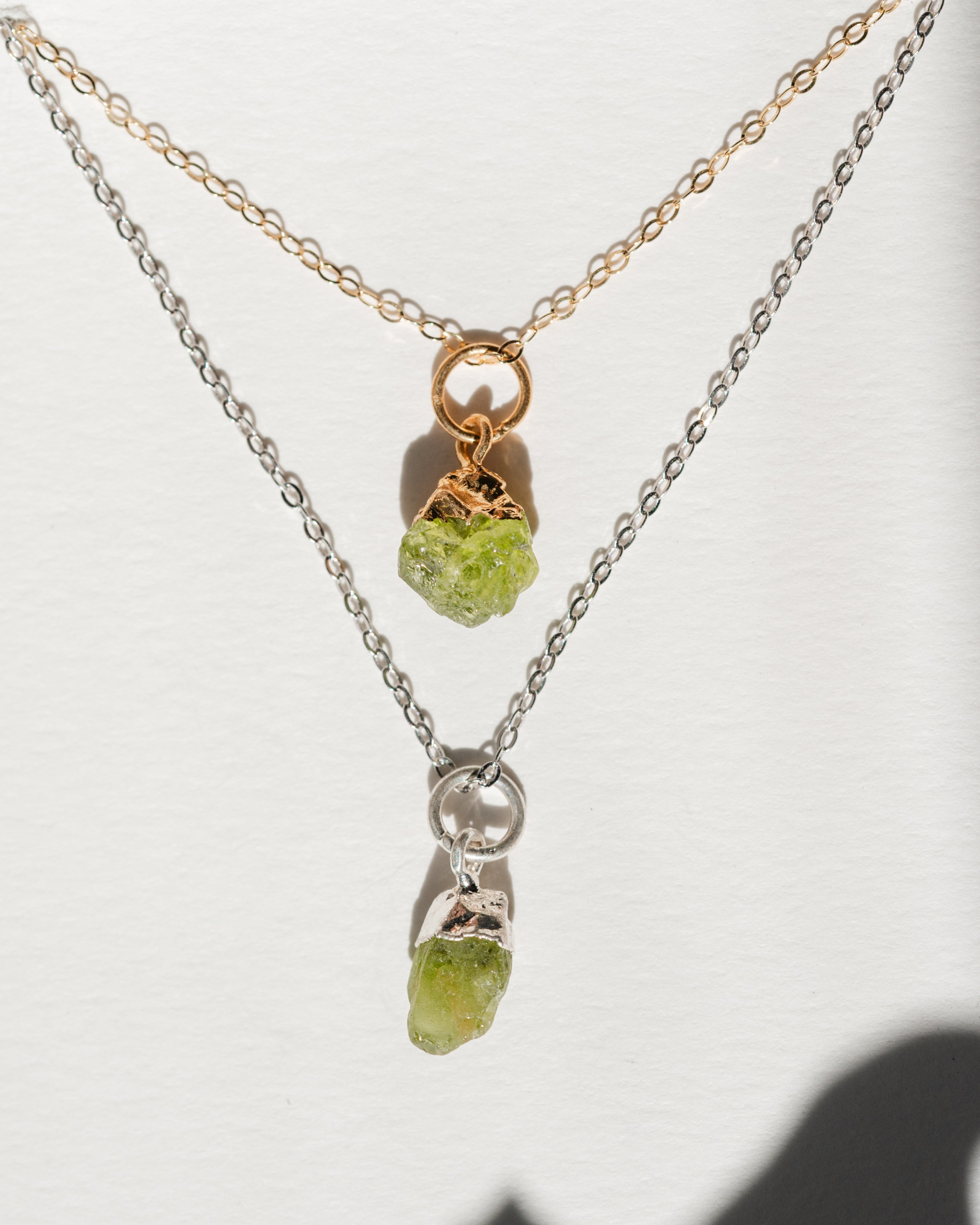 August Birthstone | Peridot Necklace