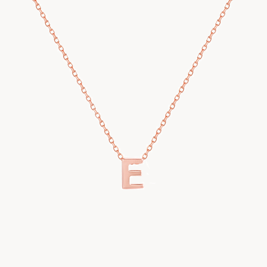 E - Alphabet Necklace