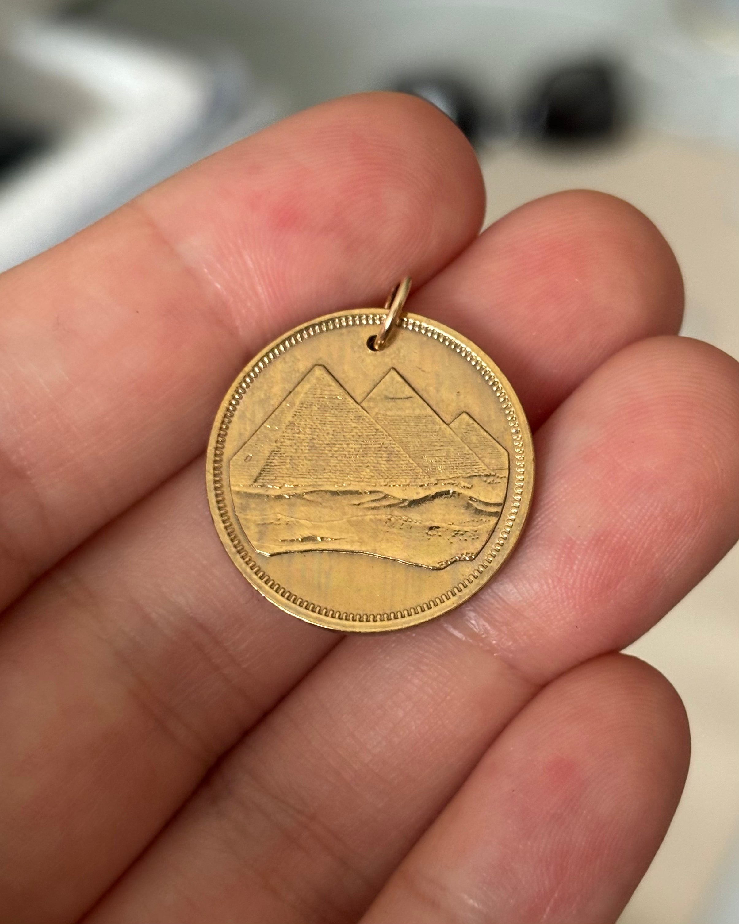 Egypt | Pyramids Coin Necklace