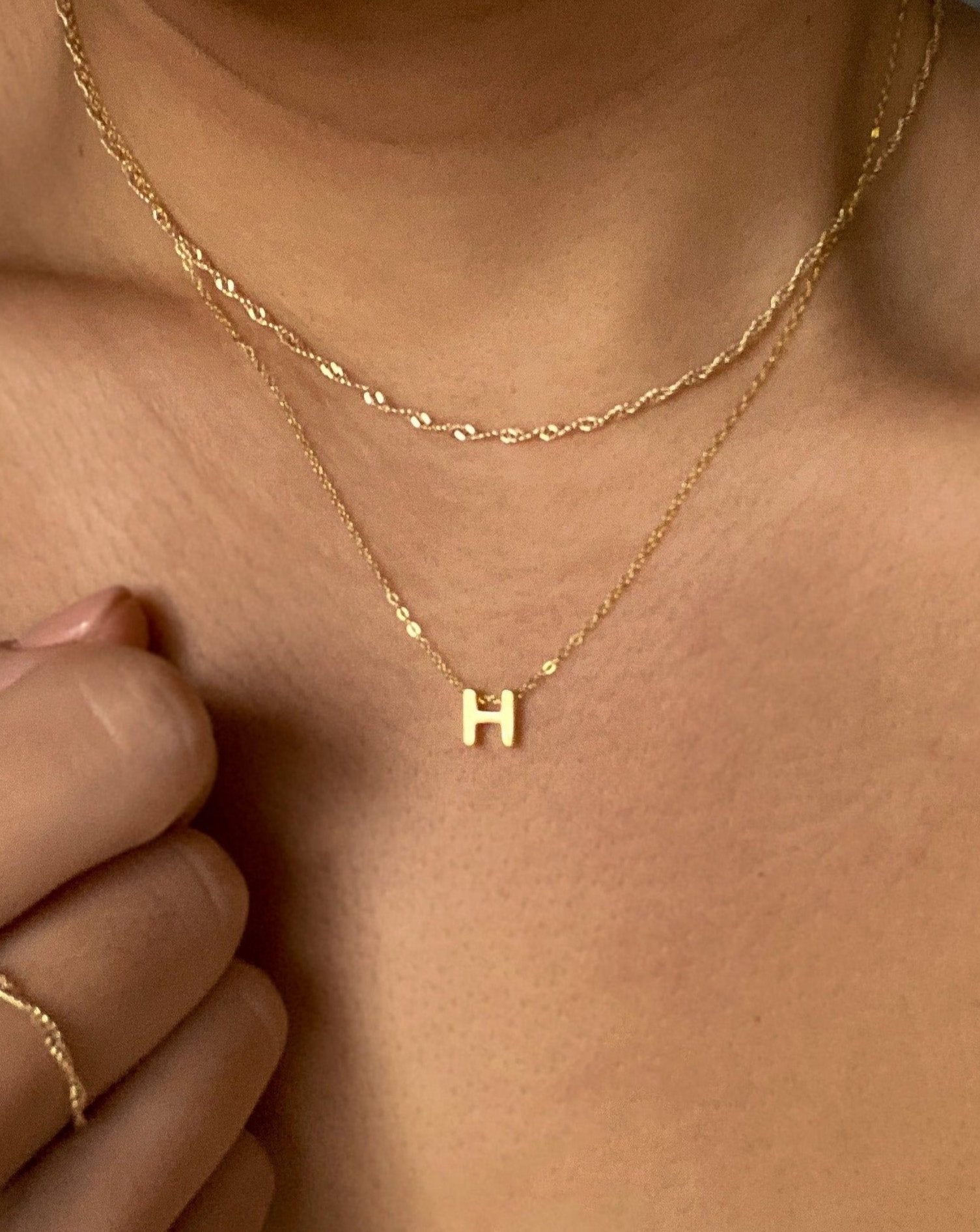 H - Alphabet Necklace