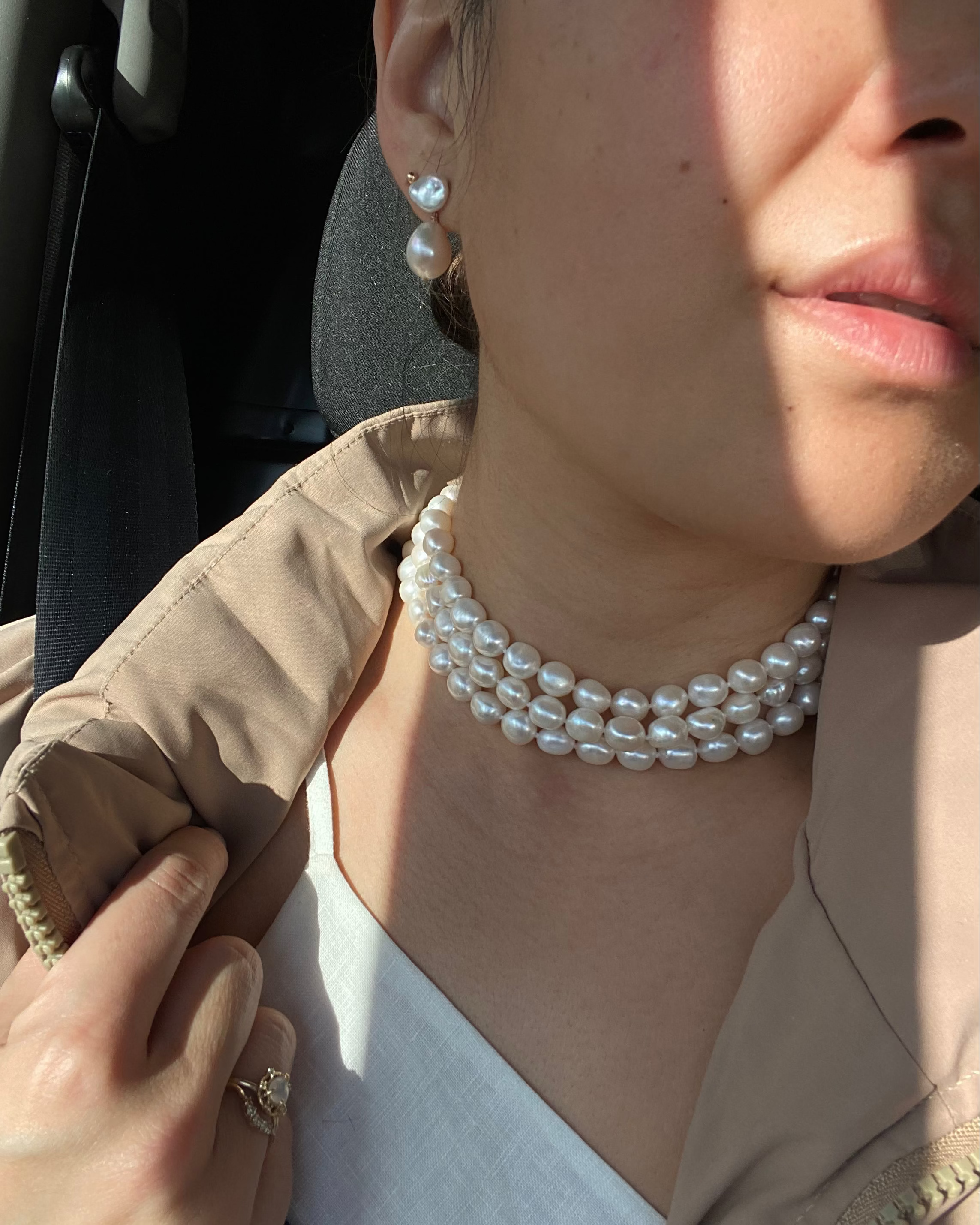 Pim Petite Pearl Earrings