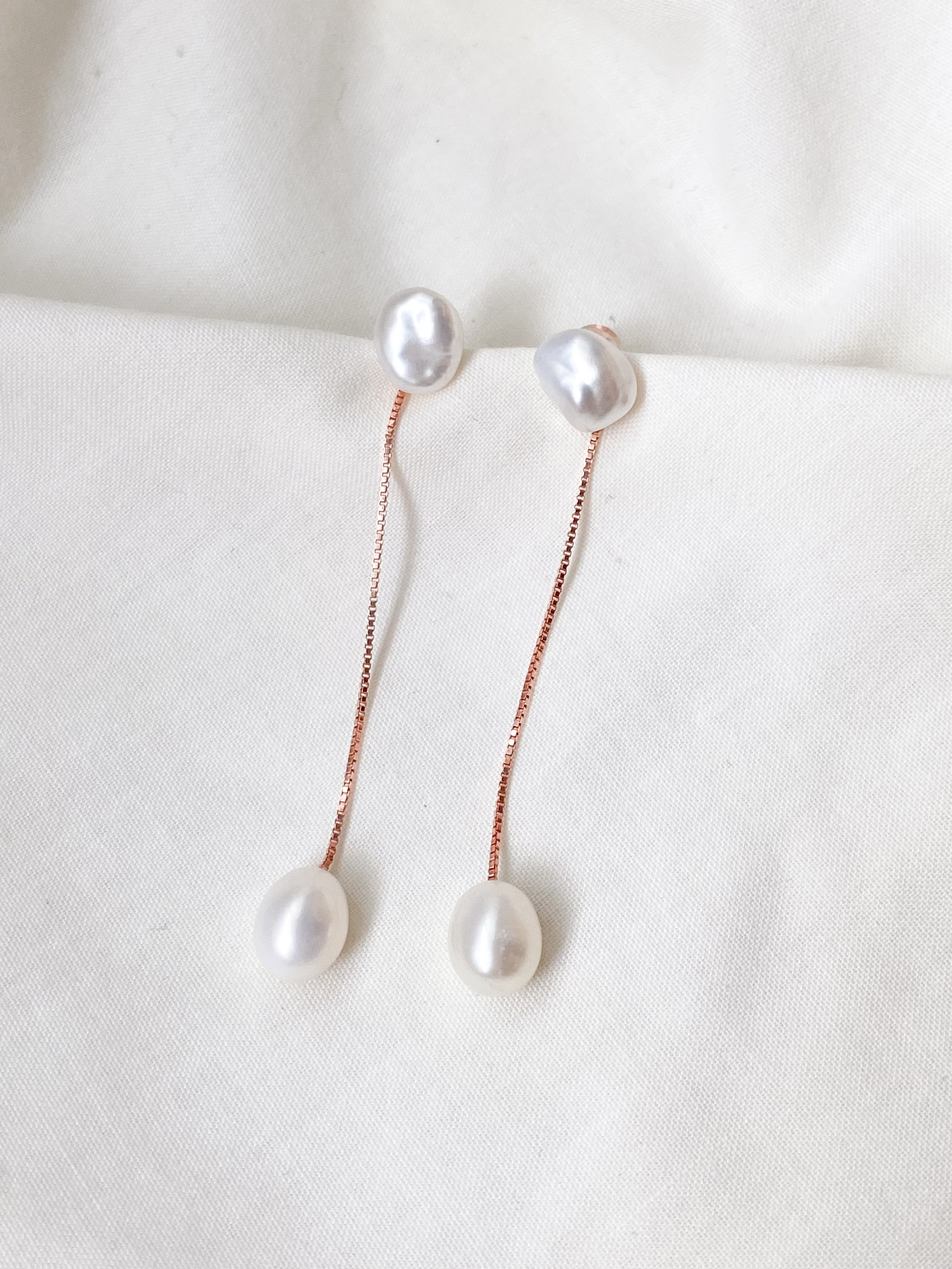 Menaka II Pearl Earrings