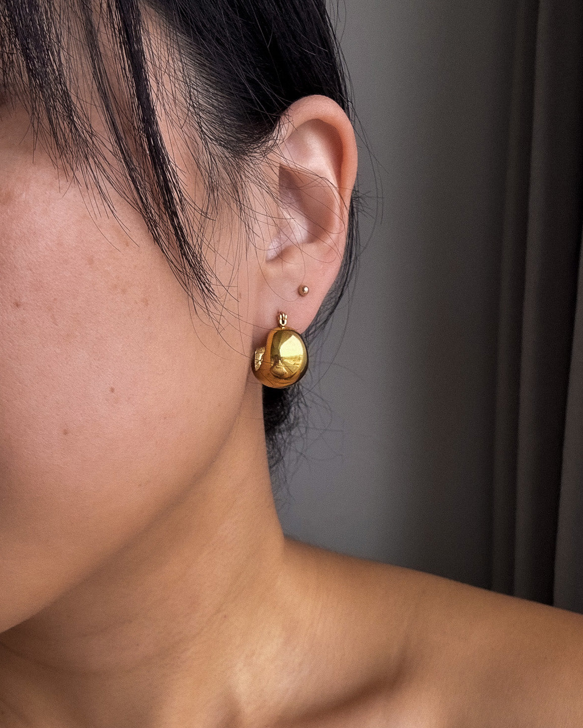 Medium Dome Earrings