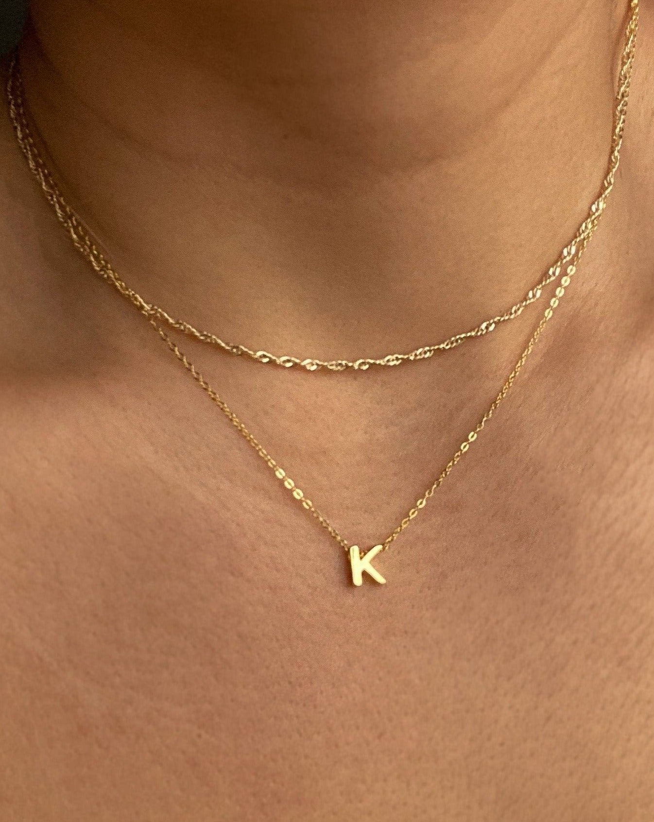 K - Alphabet Necklace