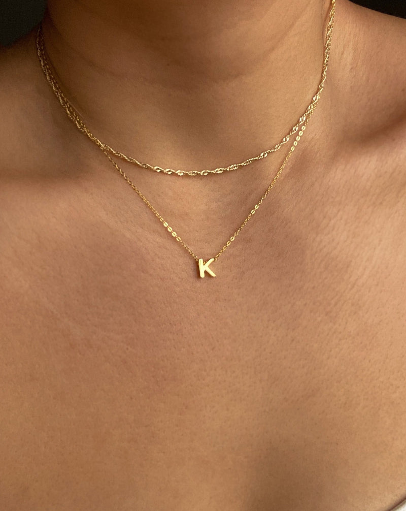K - Alphabet Necklace