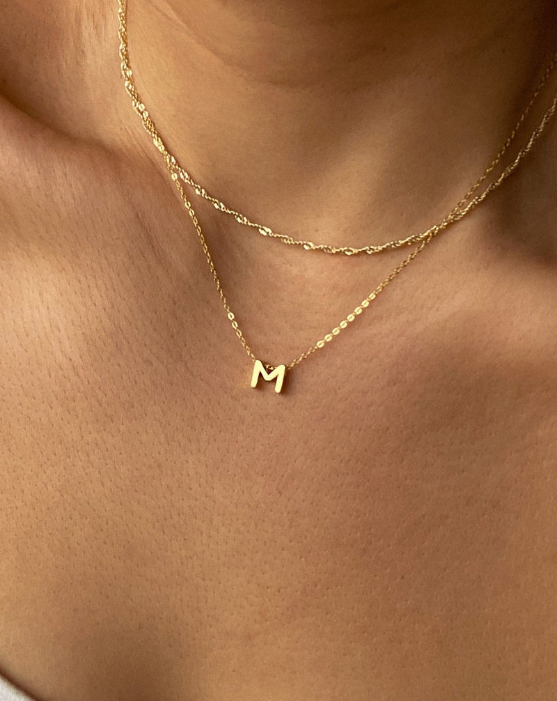 M - Alphabet Necklace