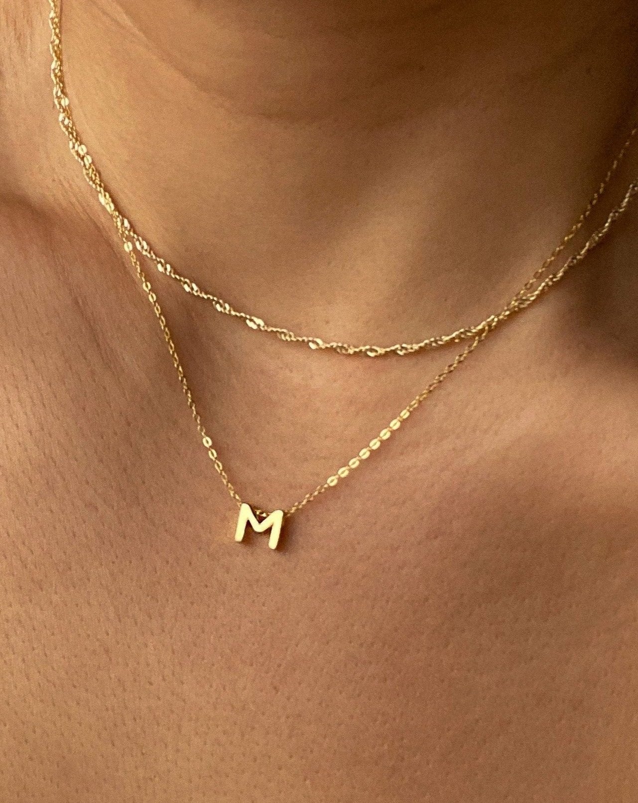 M - Alphabet Necklace