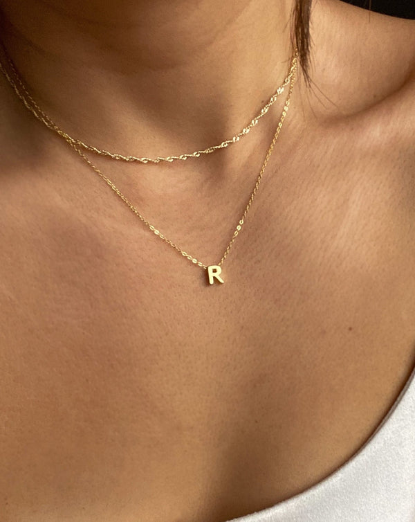R - Alphabet Necklace