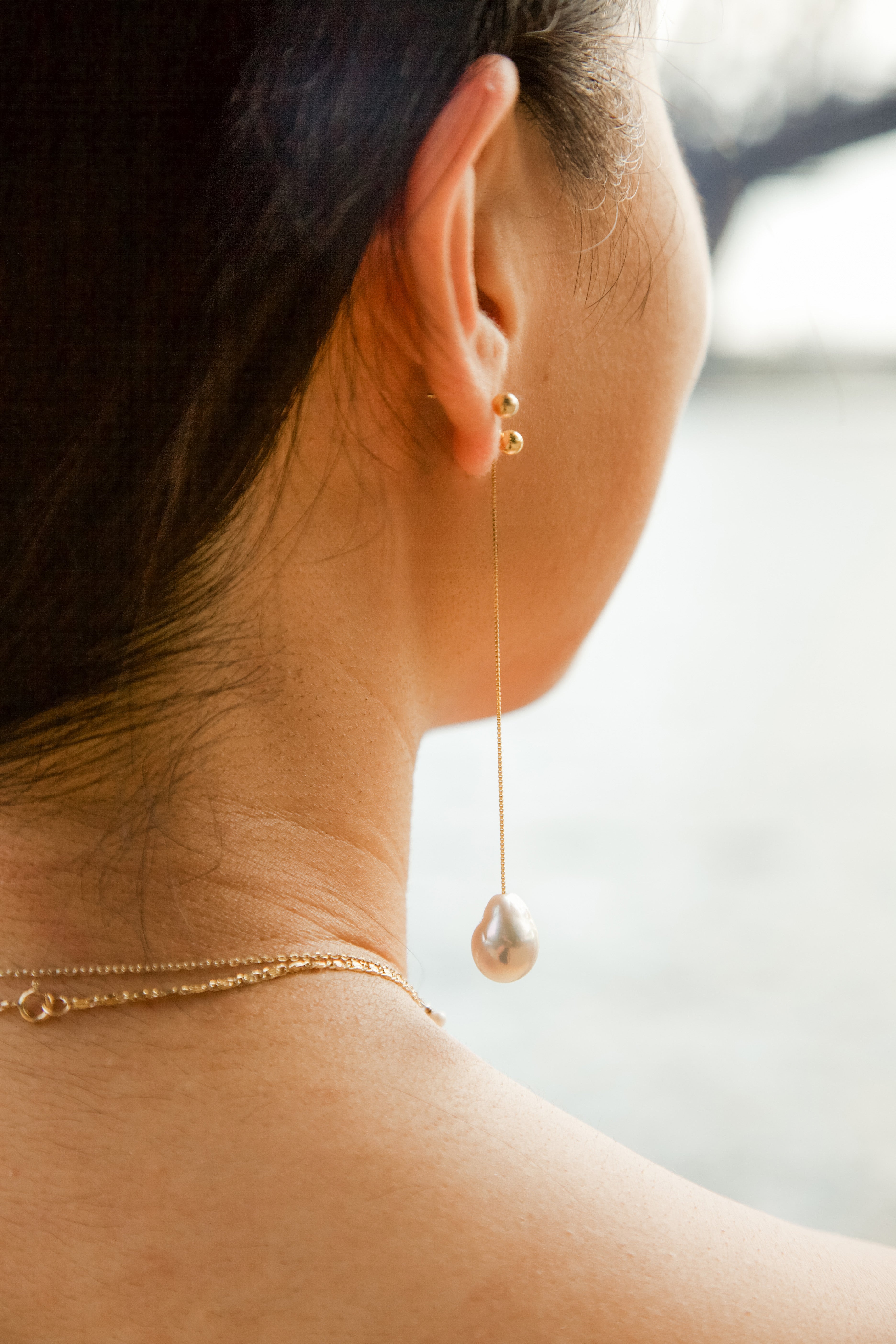 Natalie Pearl Earrings