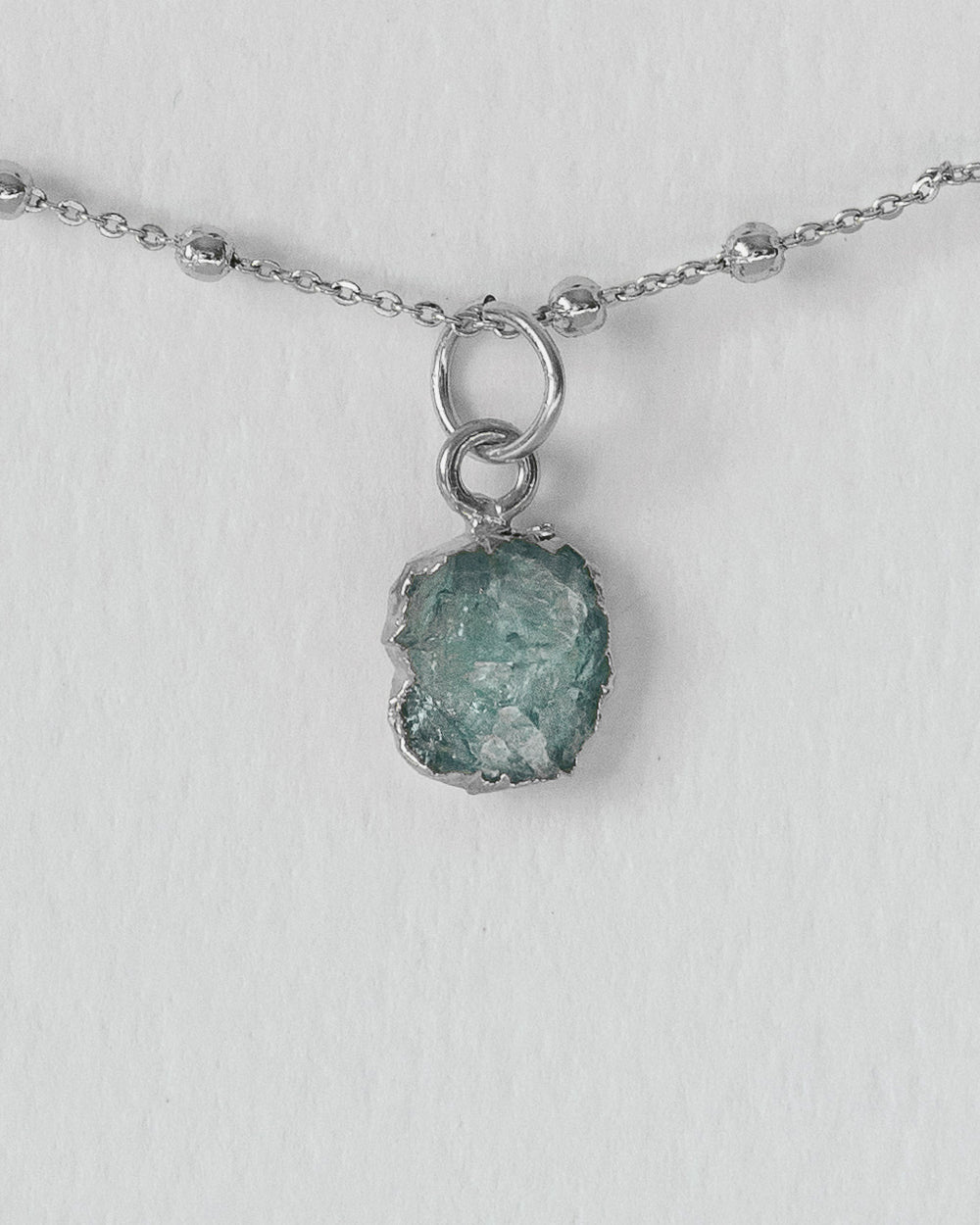 Aquamarine Necklace | March Birthstone