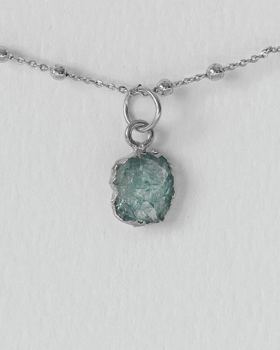 Aquamarine Necklace | March Birthstone
