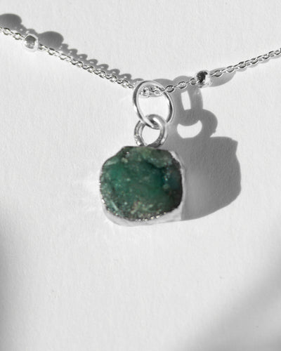 Emerald Necklace | May Birthstone