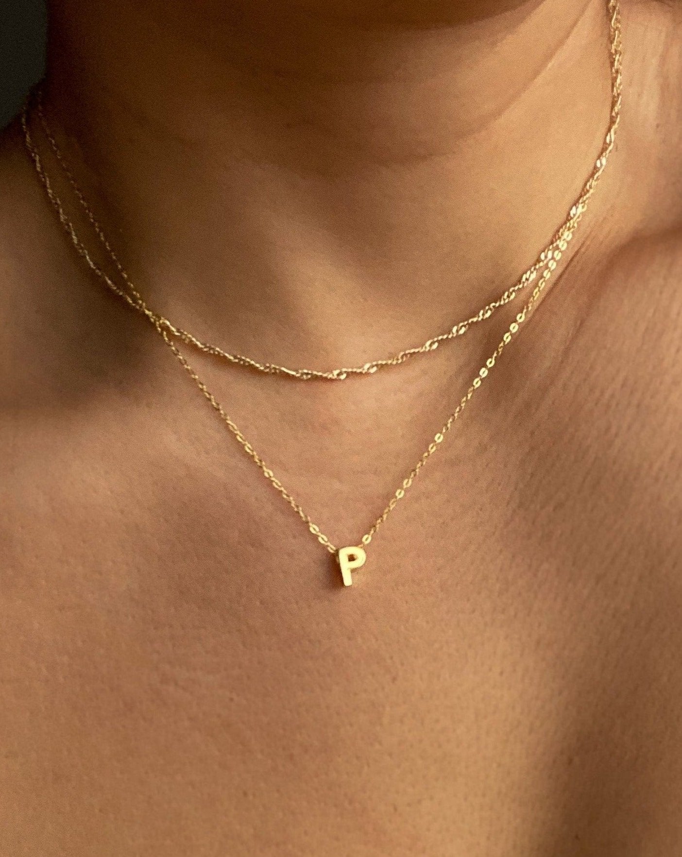 P - Alphabet Necklace