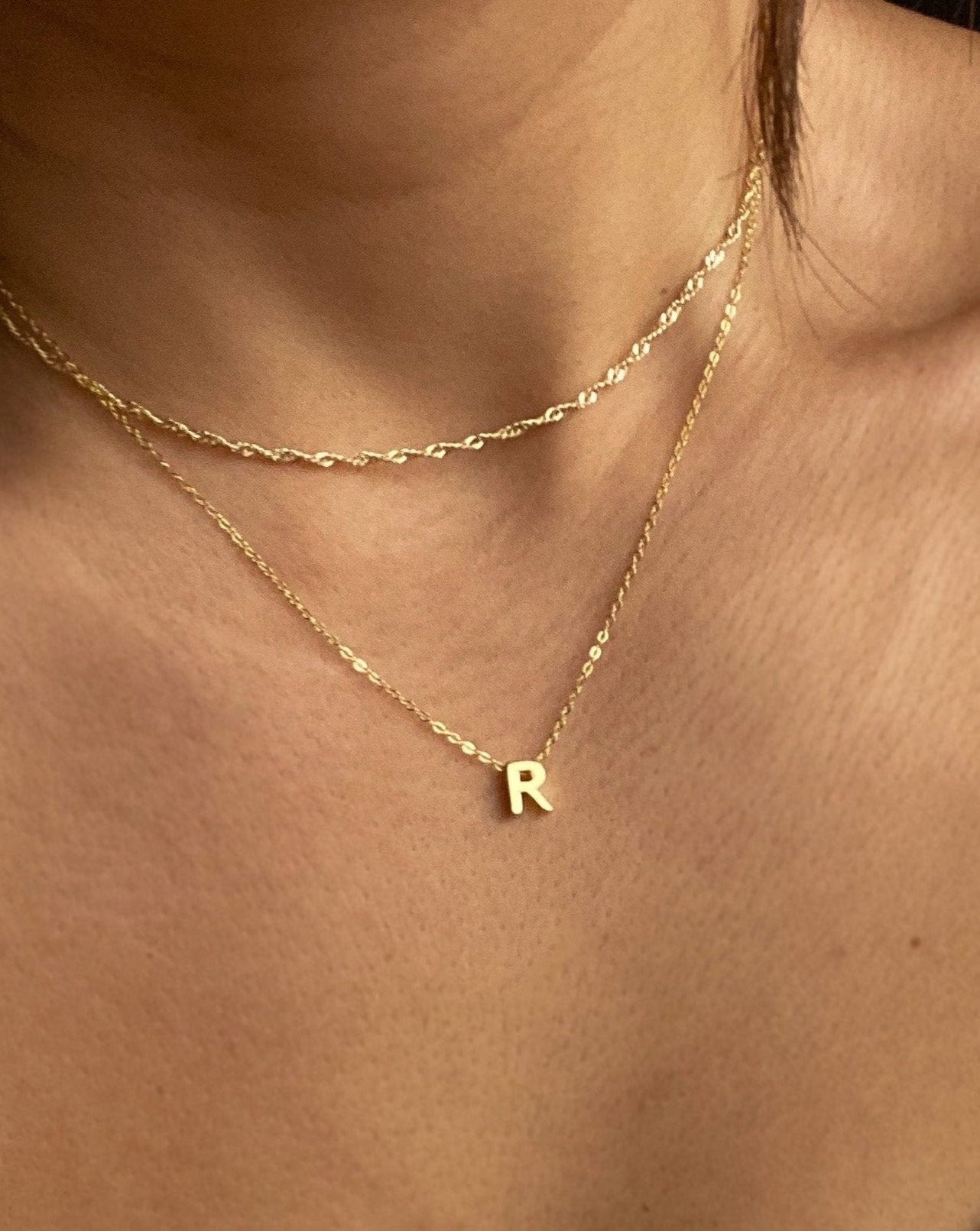 R - Alphabet Necklace