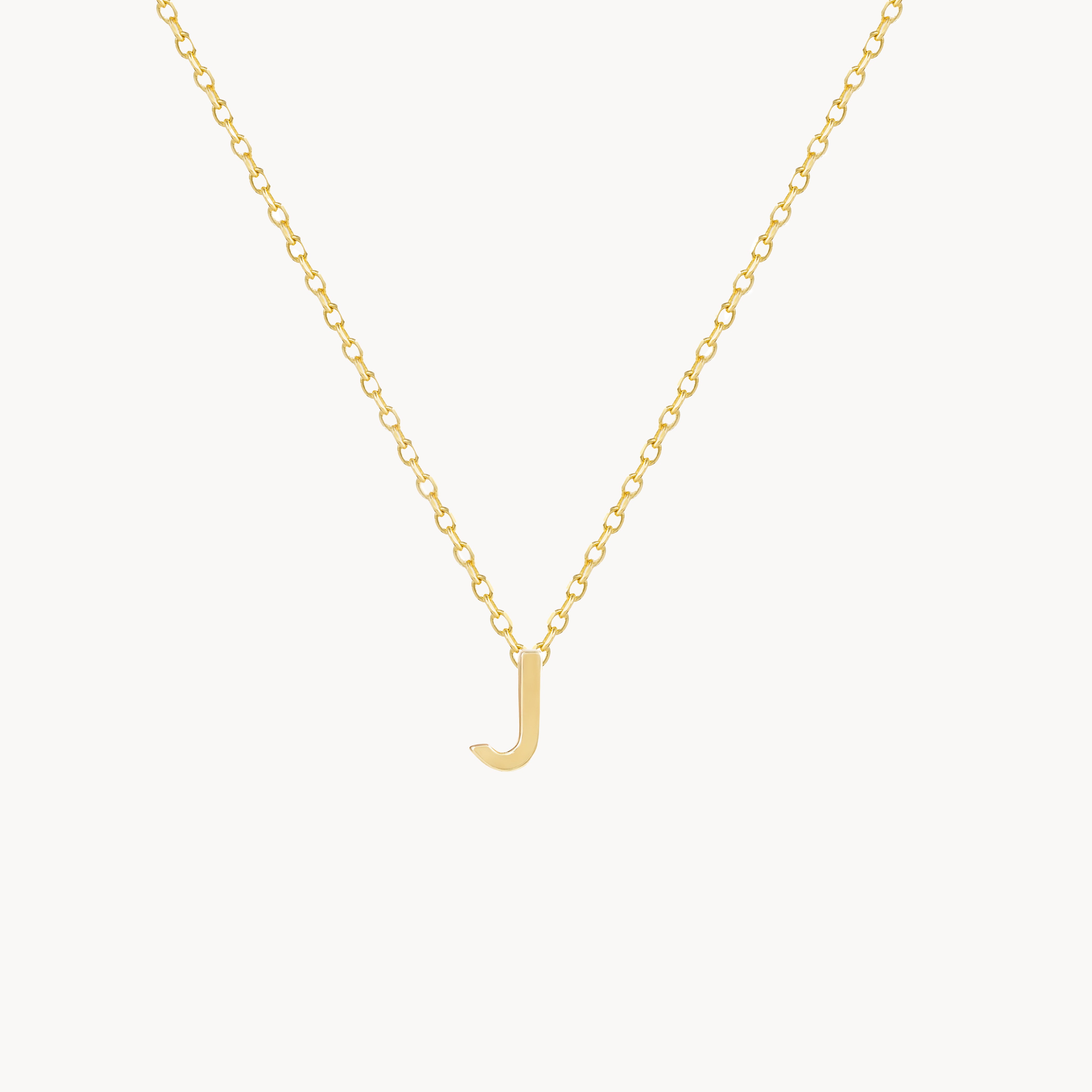 J - Alphabet Necklace