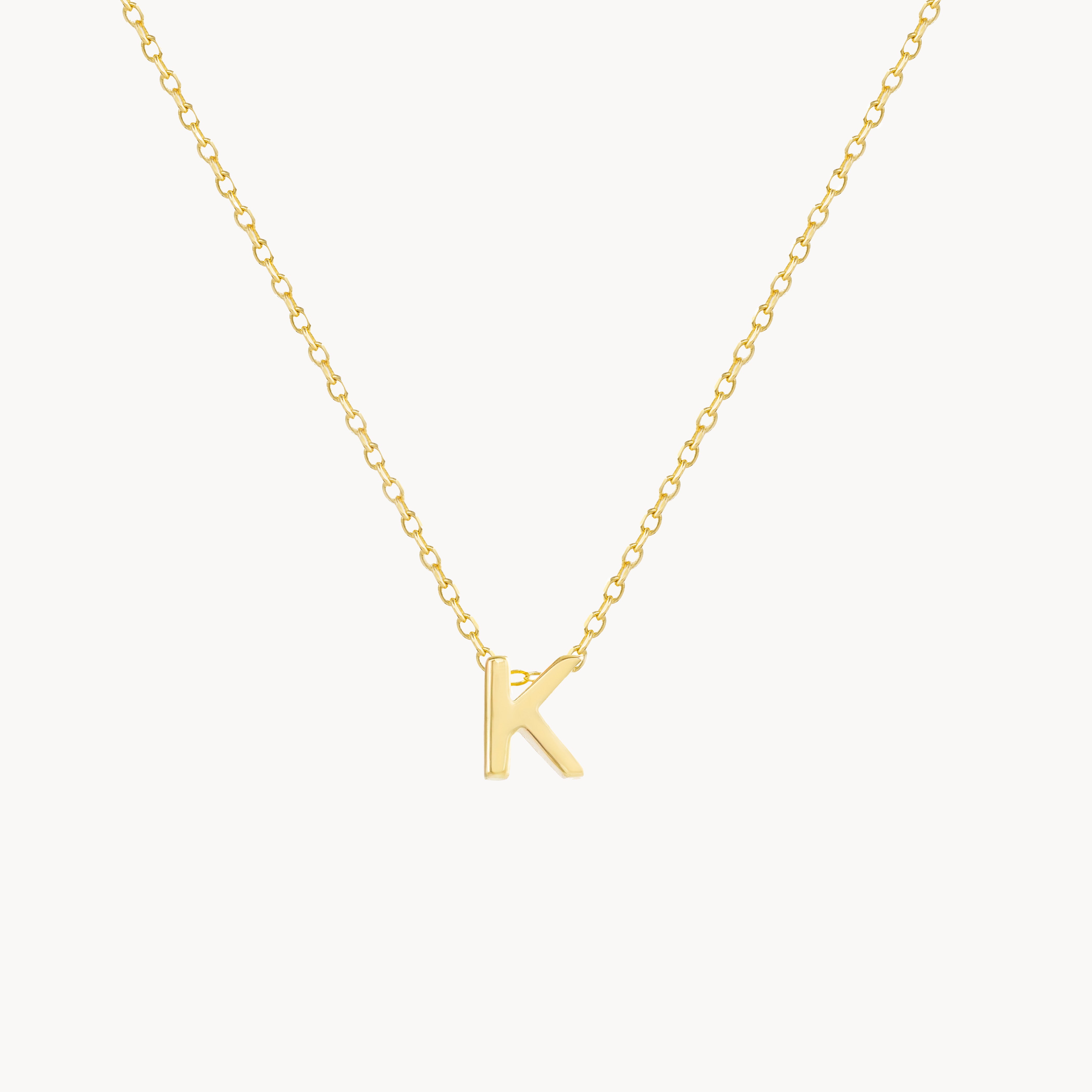 K - Alphabet Necklace