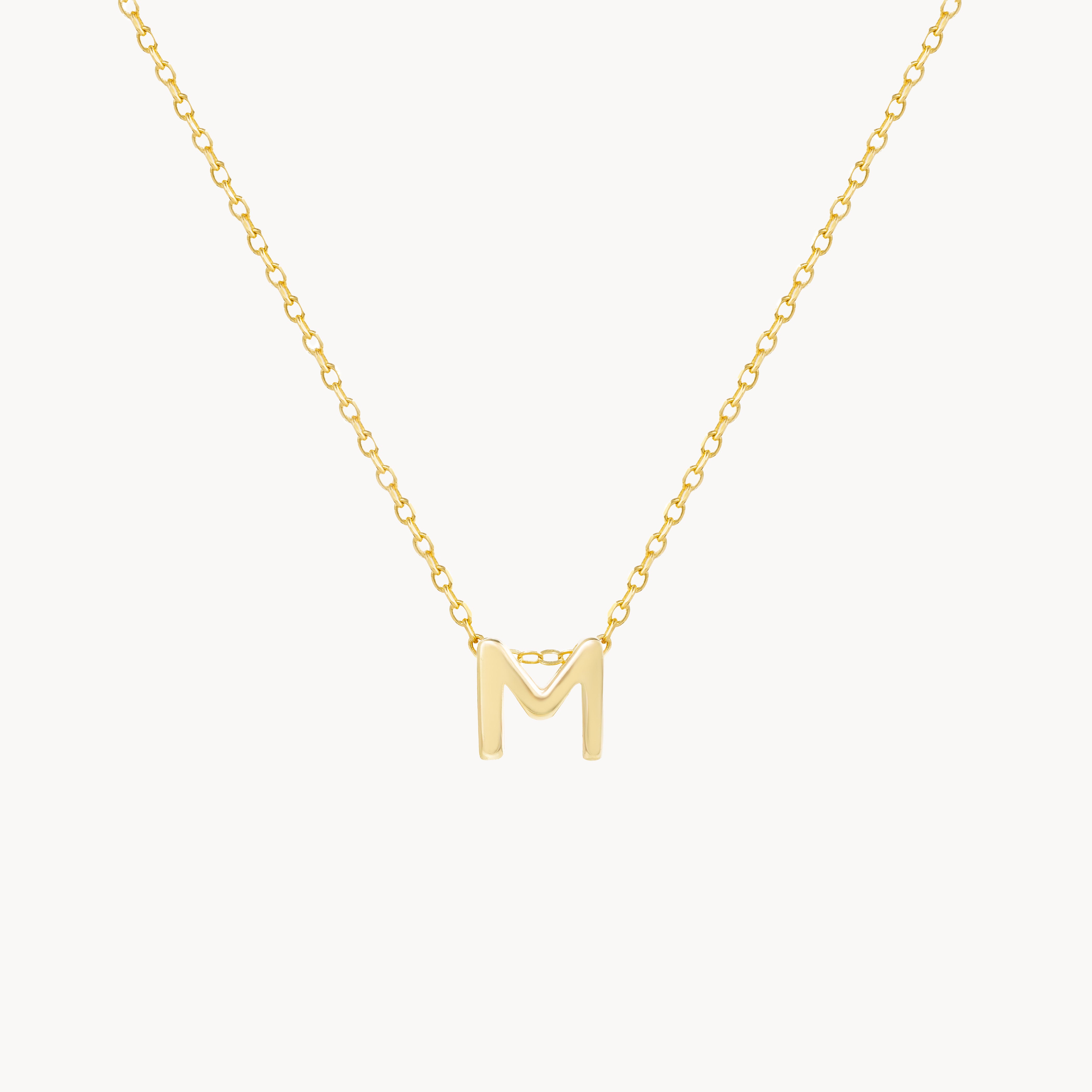 M - Alphabet Necklace