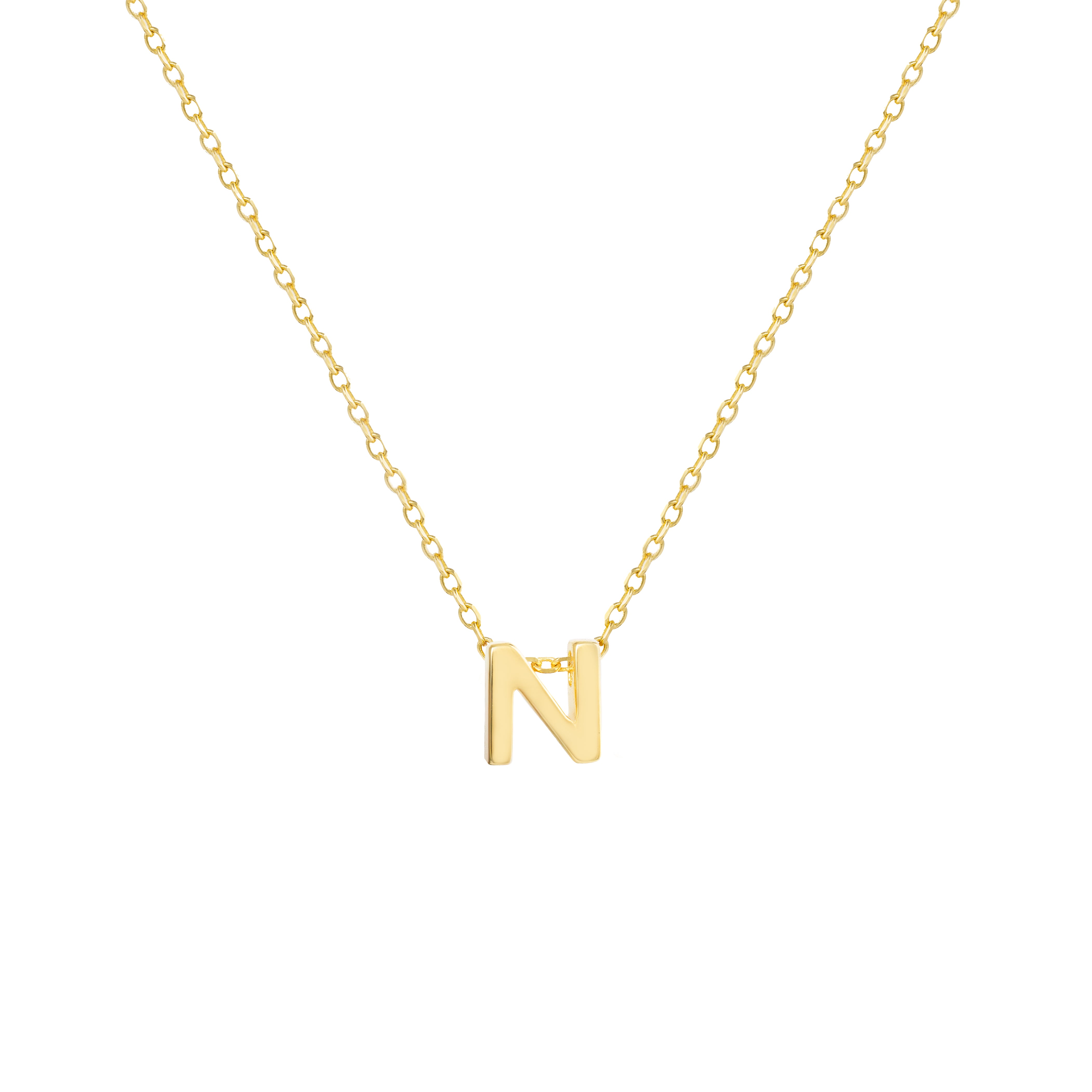 N - Alphabet Necklace