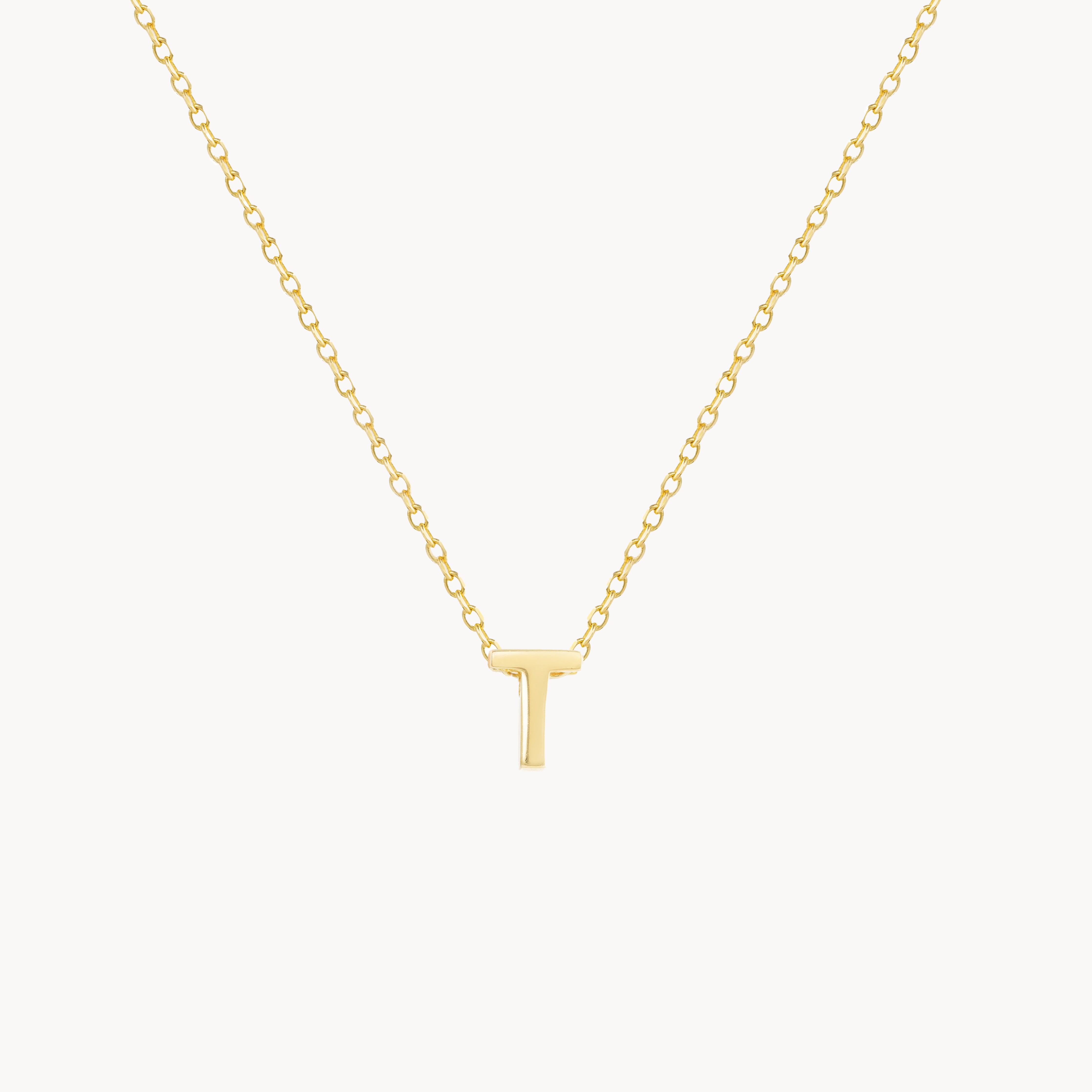 T - Alphabet Necklace