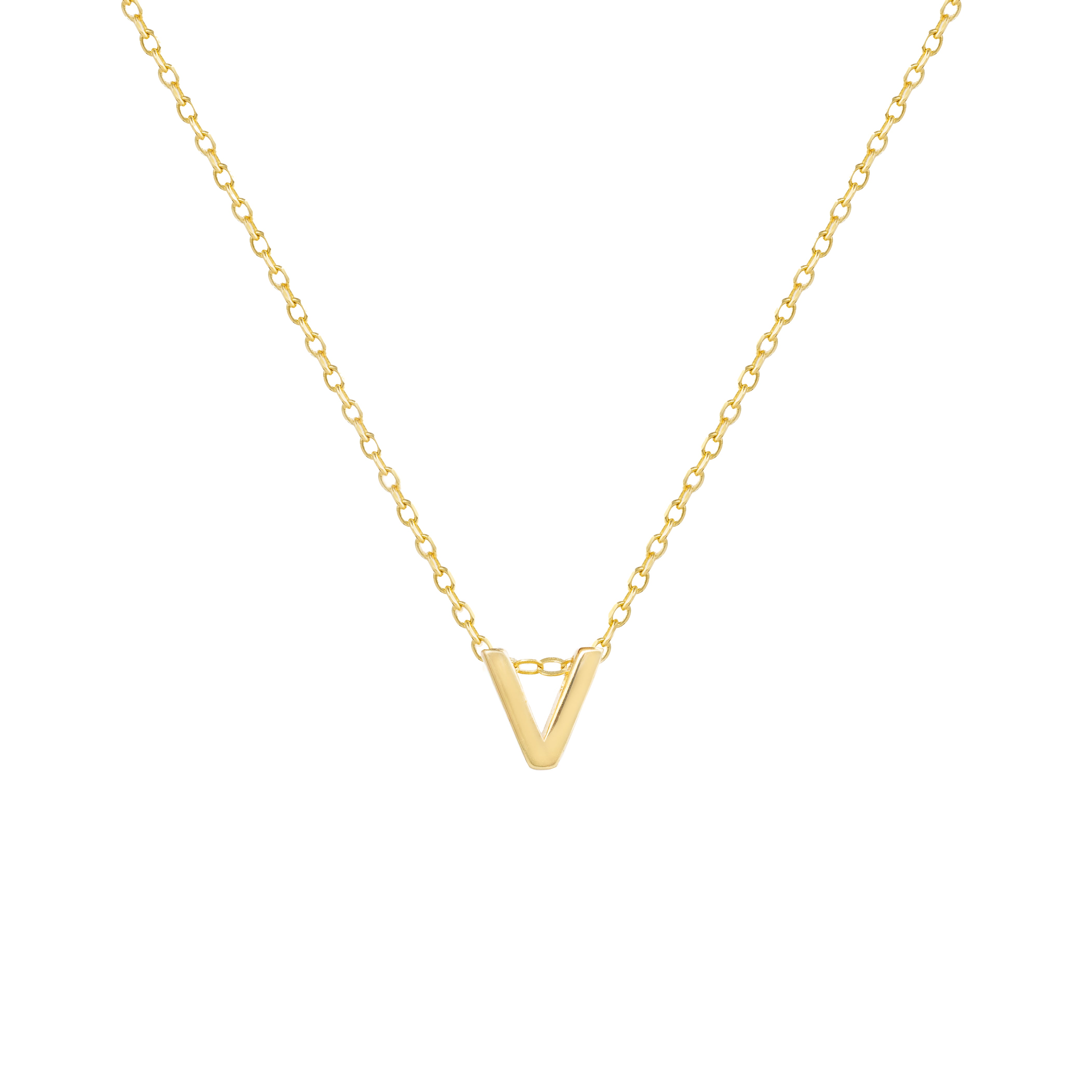 V - Alphabet Necklace