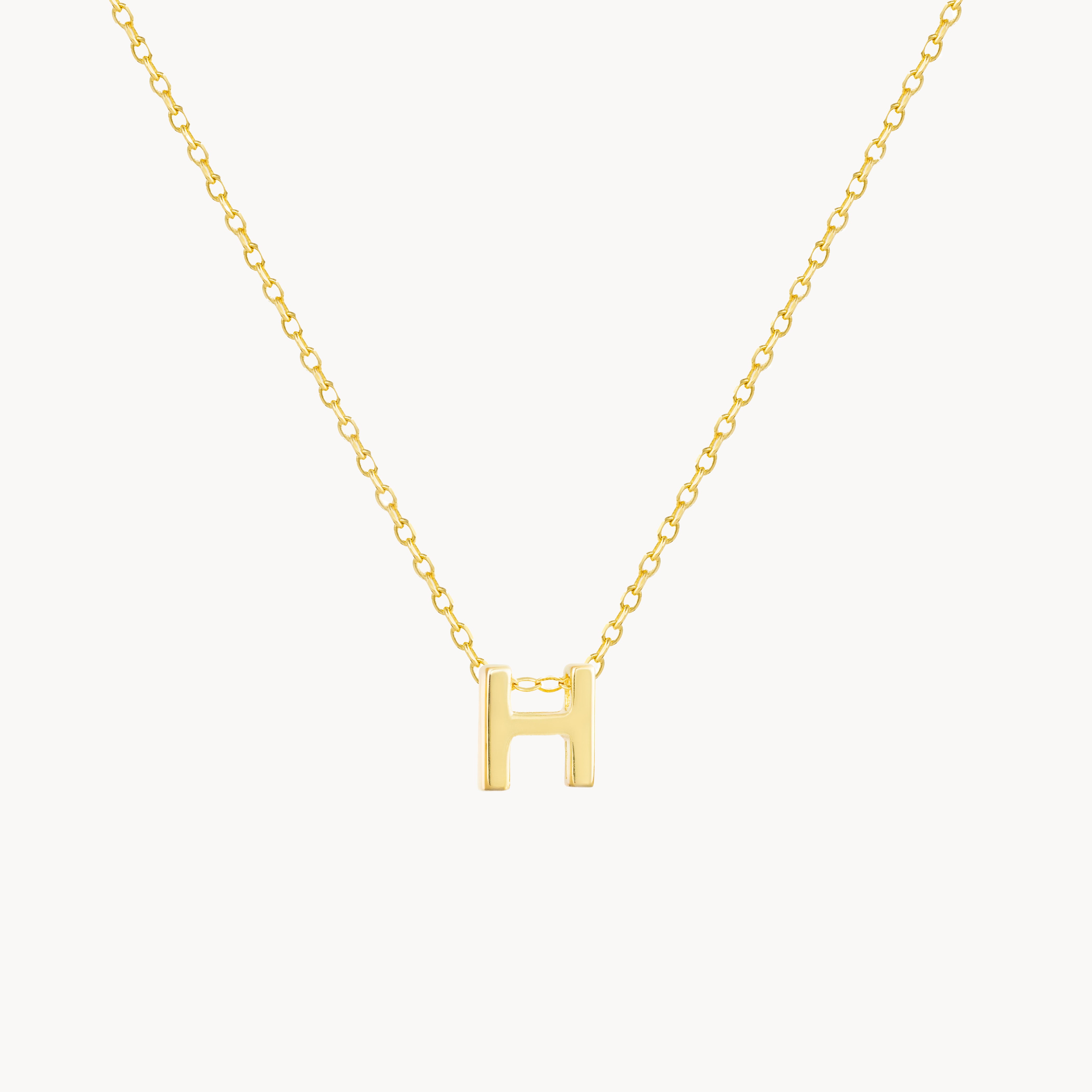 H - Alphabet Necklace