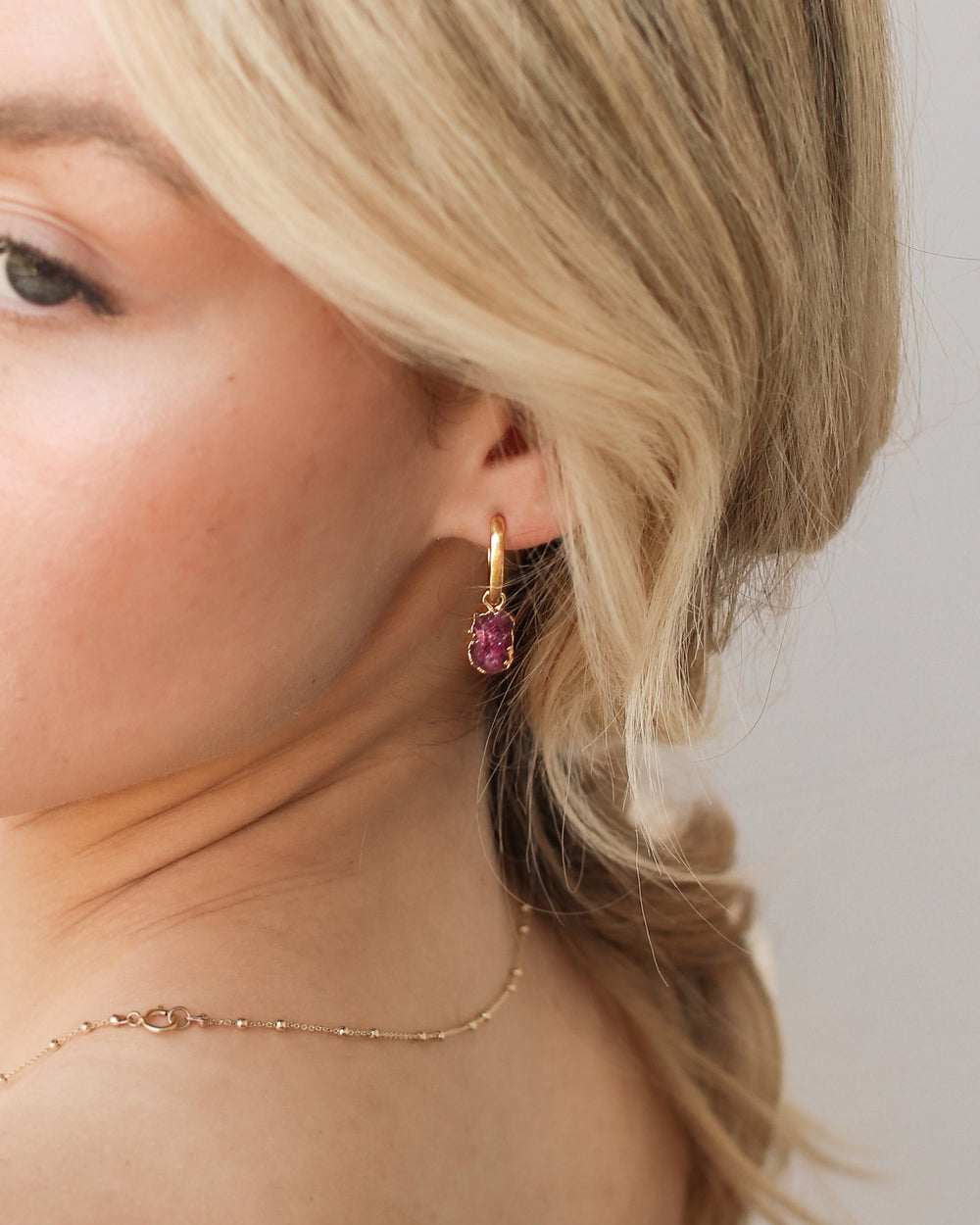 Ruby Earrings | July Birthstone