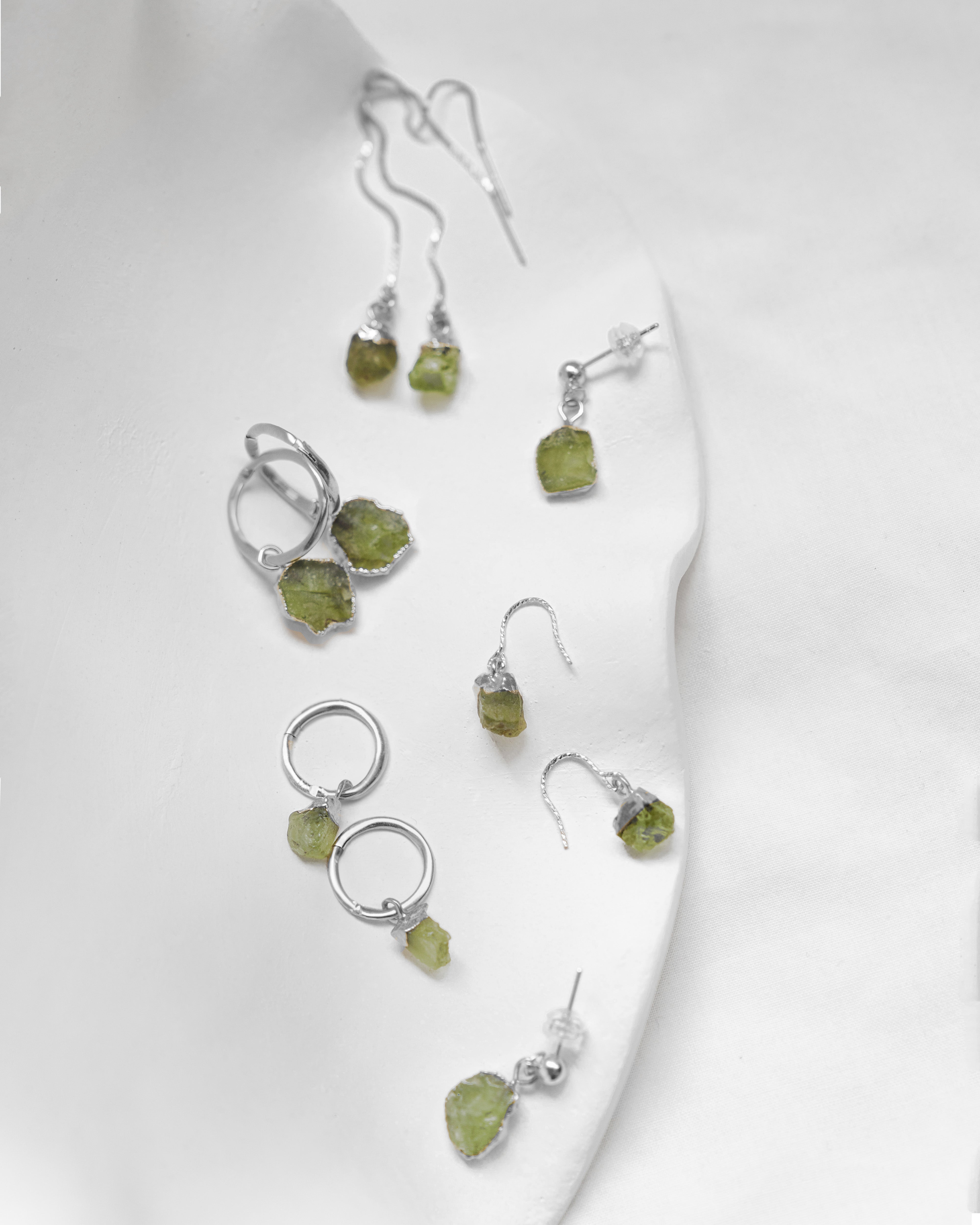 August | Peridot Birthstone Birthstone Earrings