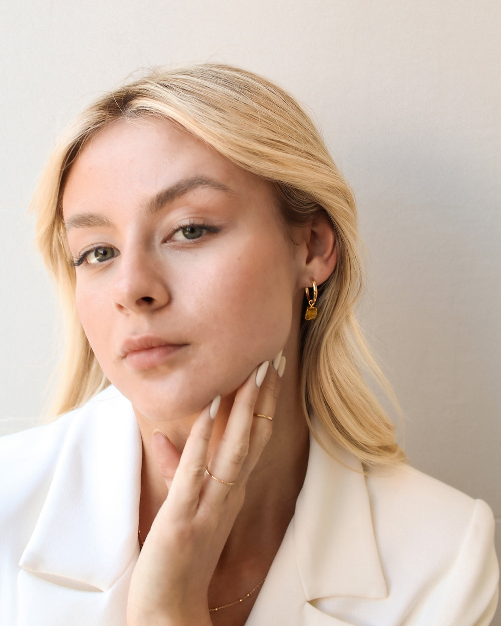Citrine Earrings | November Birthstone