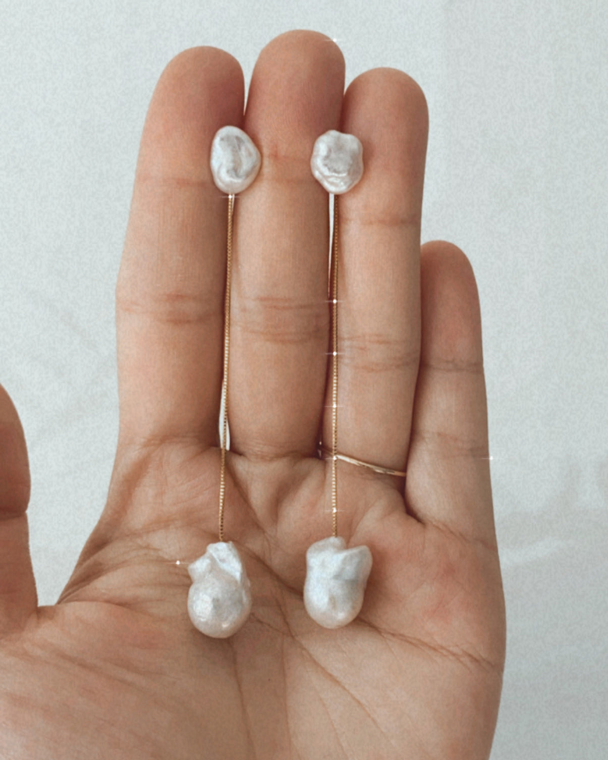 Menaka I Petite Pearl Earrings