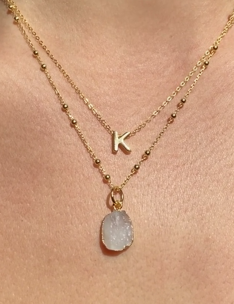 June | Moonstone Necklace