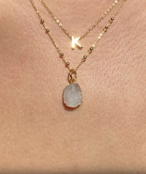 June | Moonstone Necklace