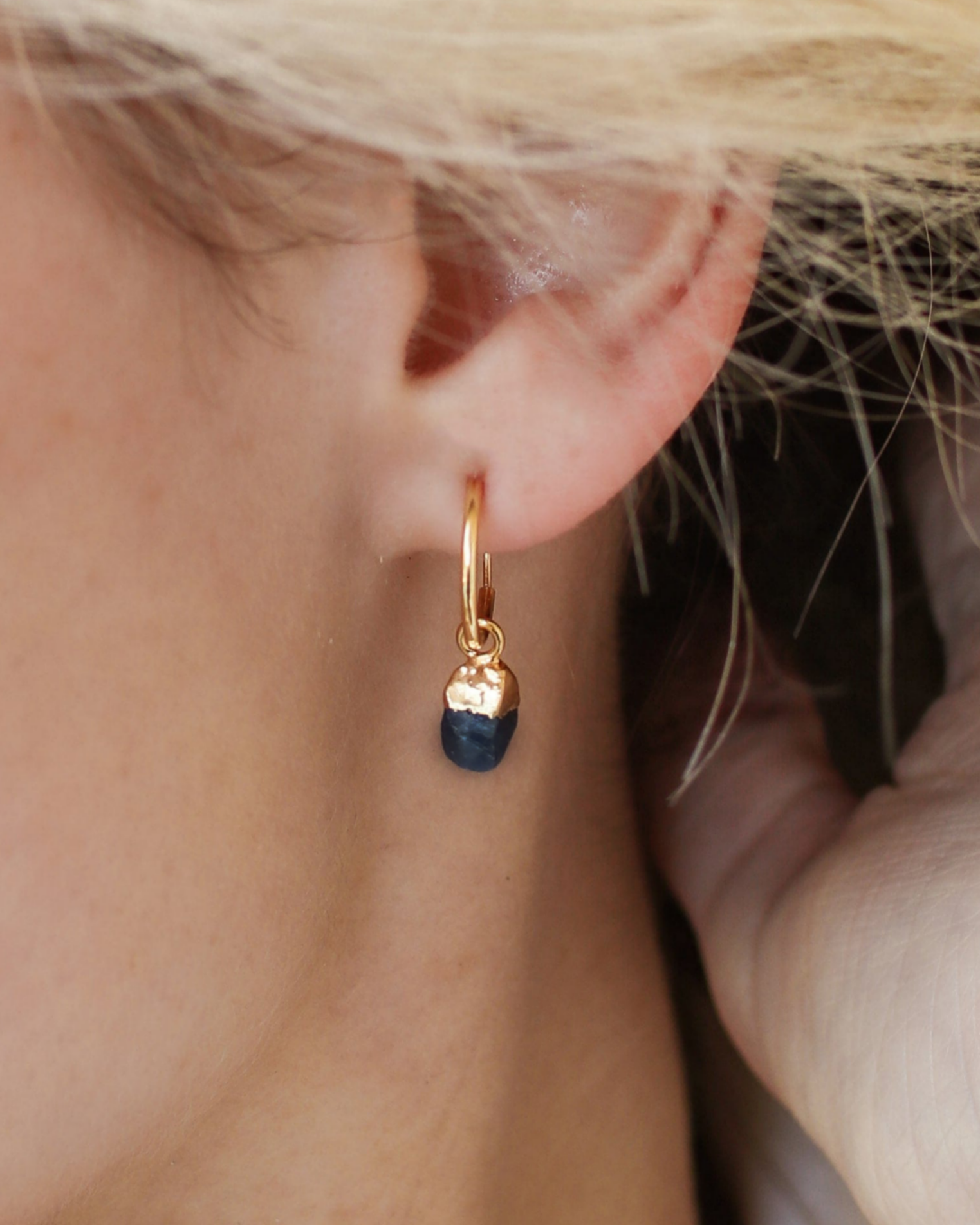 September | Sapphire Earrings