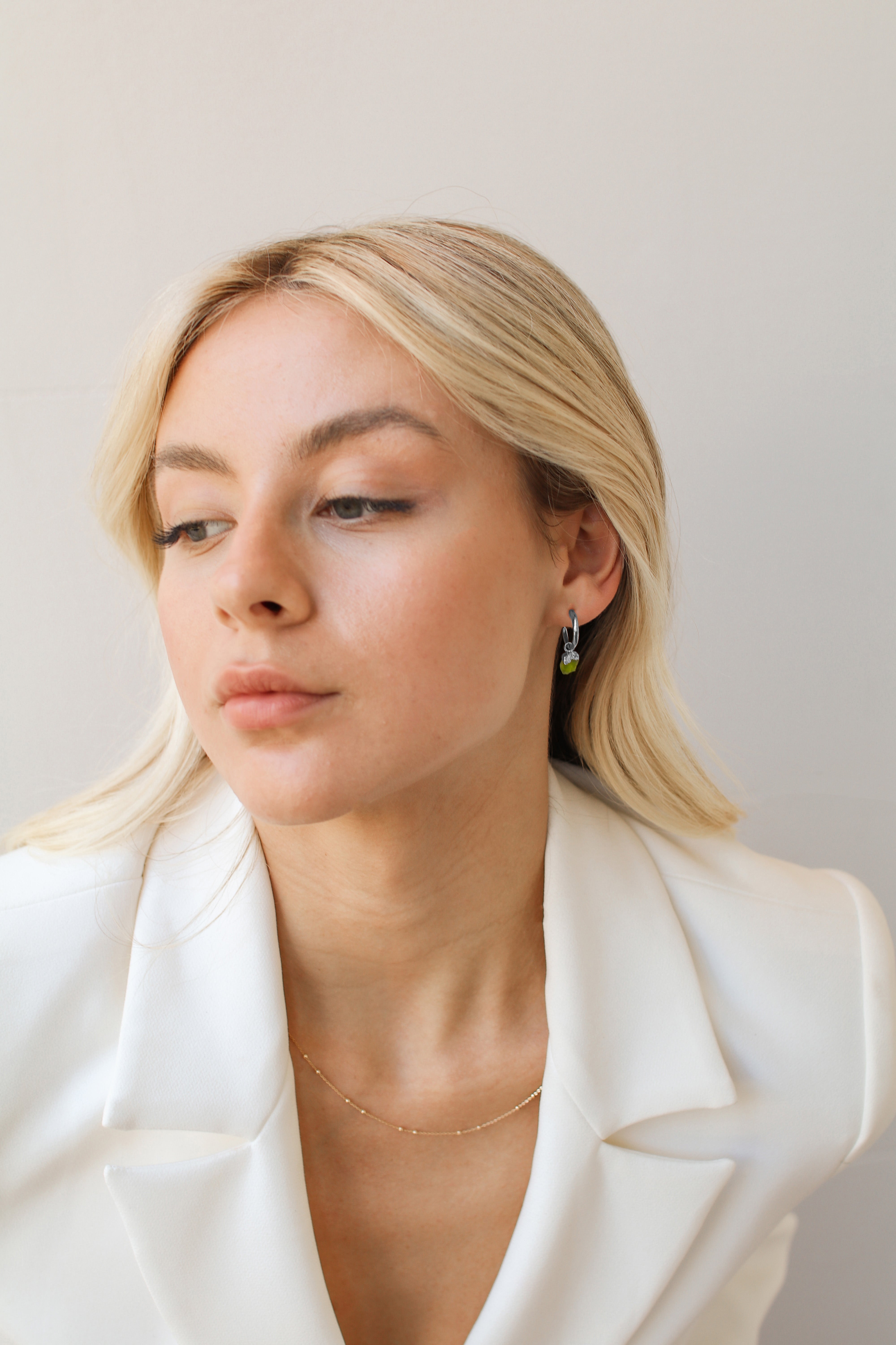 August | Peridot Birthstone Birthstone Earrings