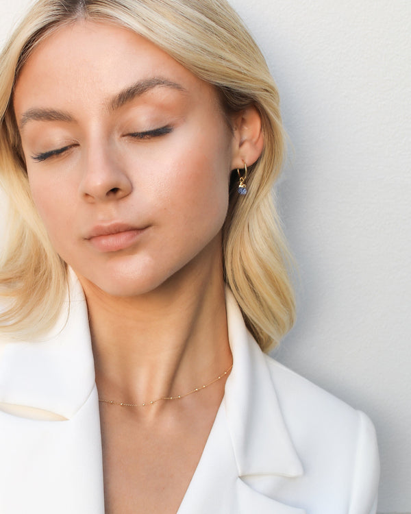 December | Tanzanite Earrings