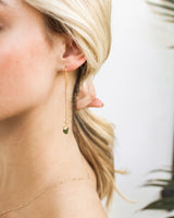 May | Emerald Earrings