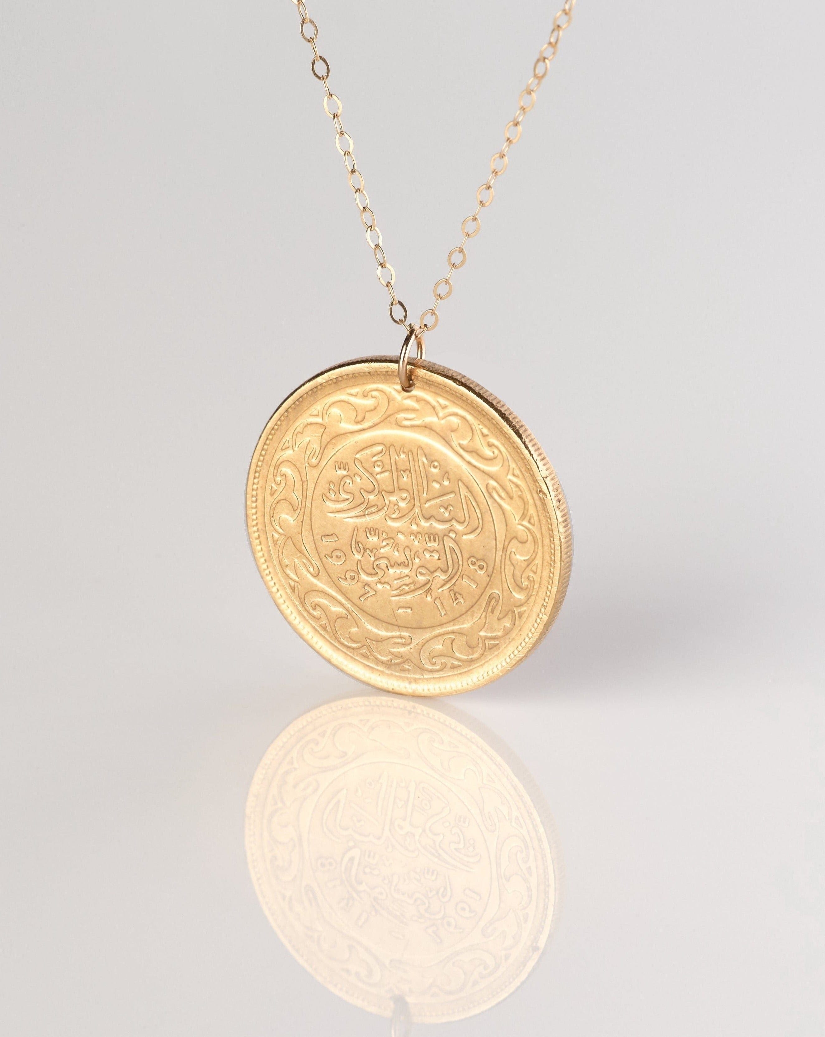 Arabic Coin Necklace