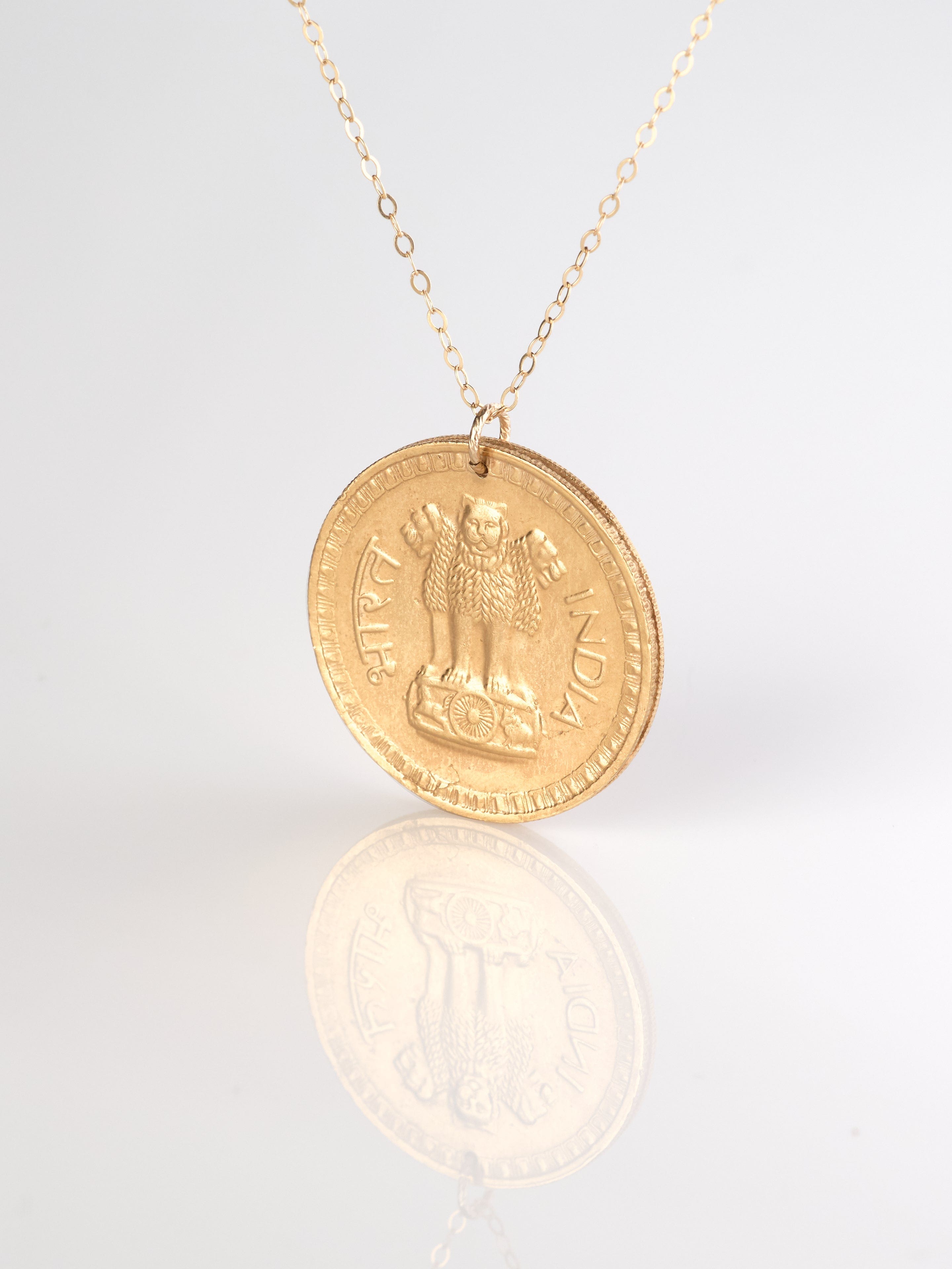 India | Medallion Coin Necklace