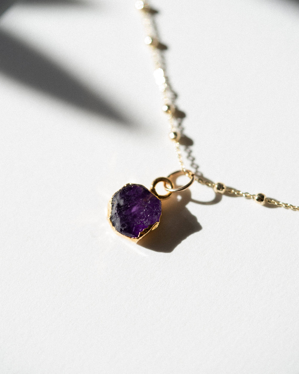 Amethyst Necklace | February Birthstone