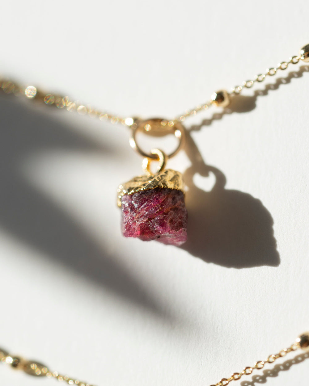 Ruby Necklace | July Birthstone
