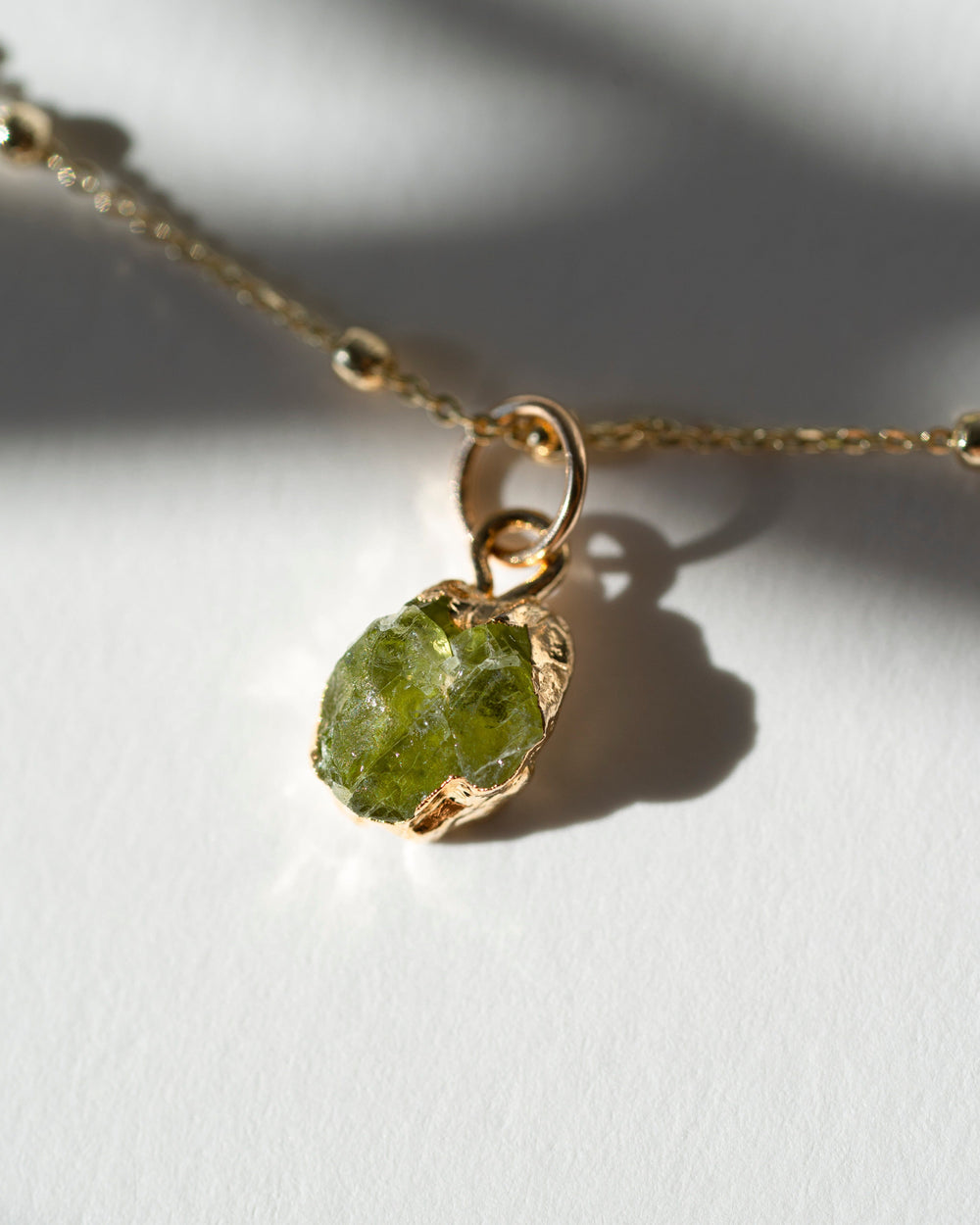 Peridot Necklace | August Birthstone